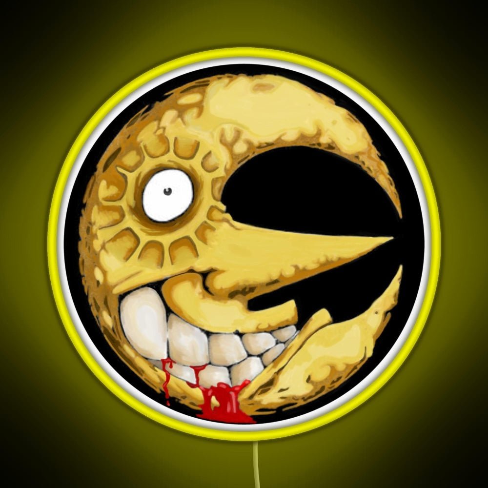 Crazy Moon Rgb Led Neon Sign Pop Wall Art - Shineneon