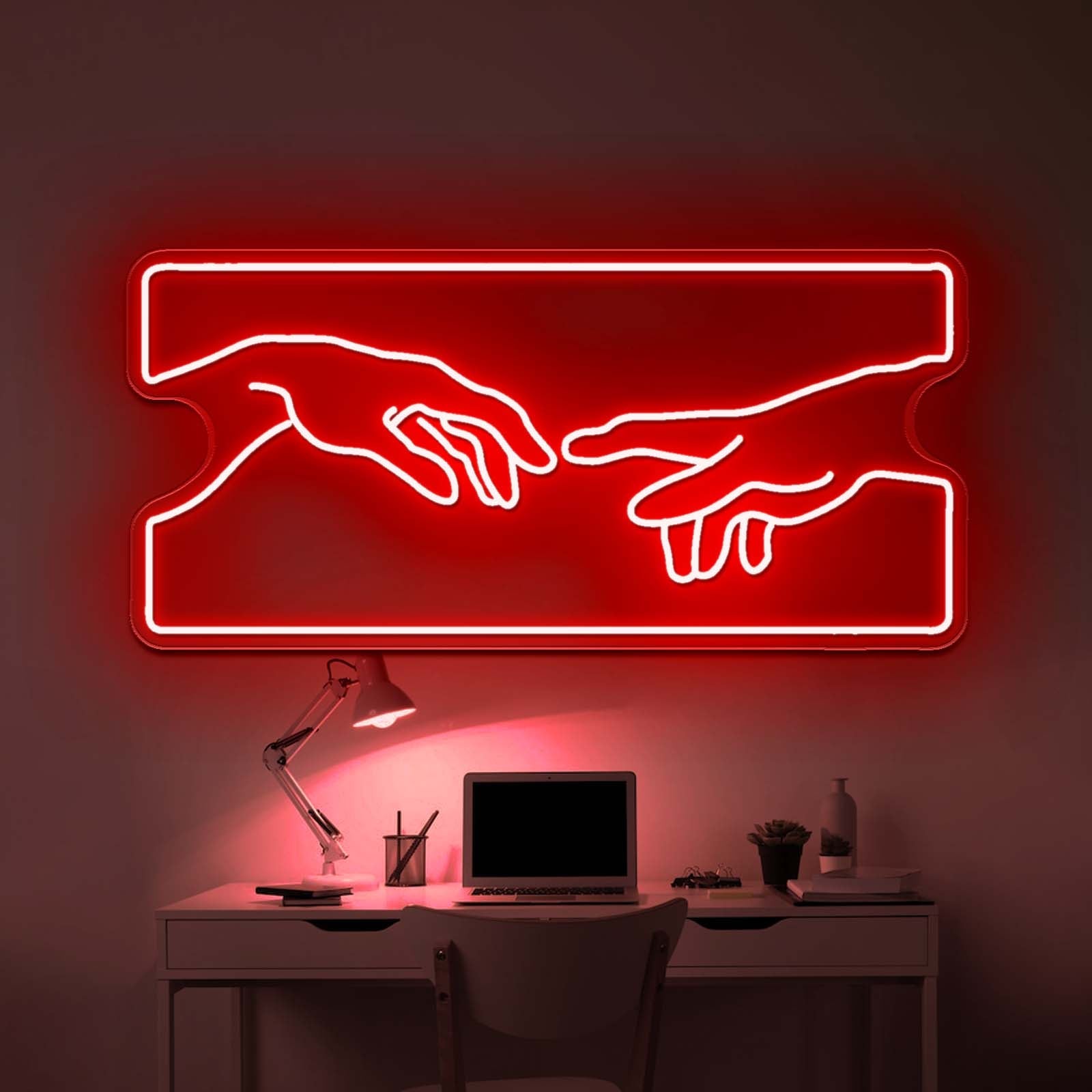 Create Of Adam Neon Sign Customised Signs - Shineneon