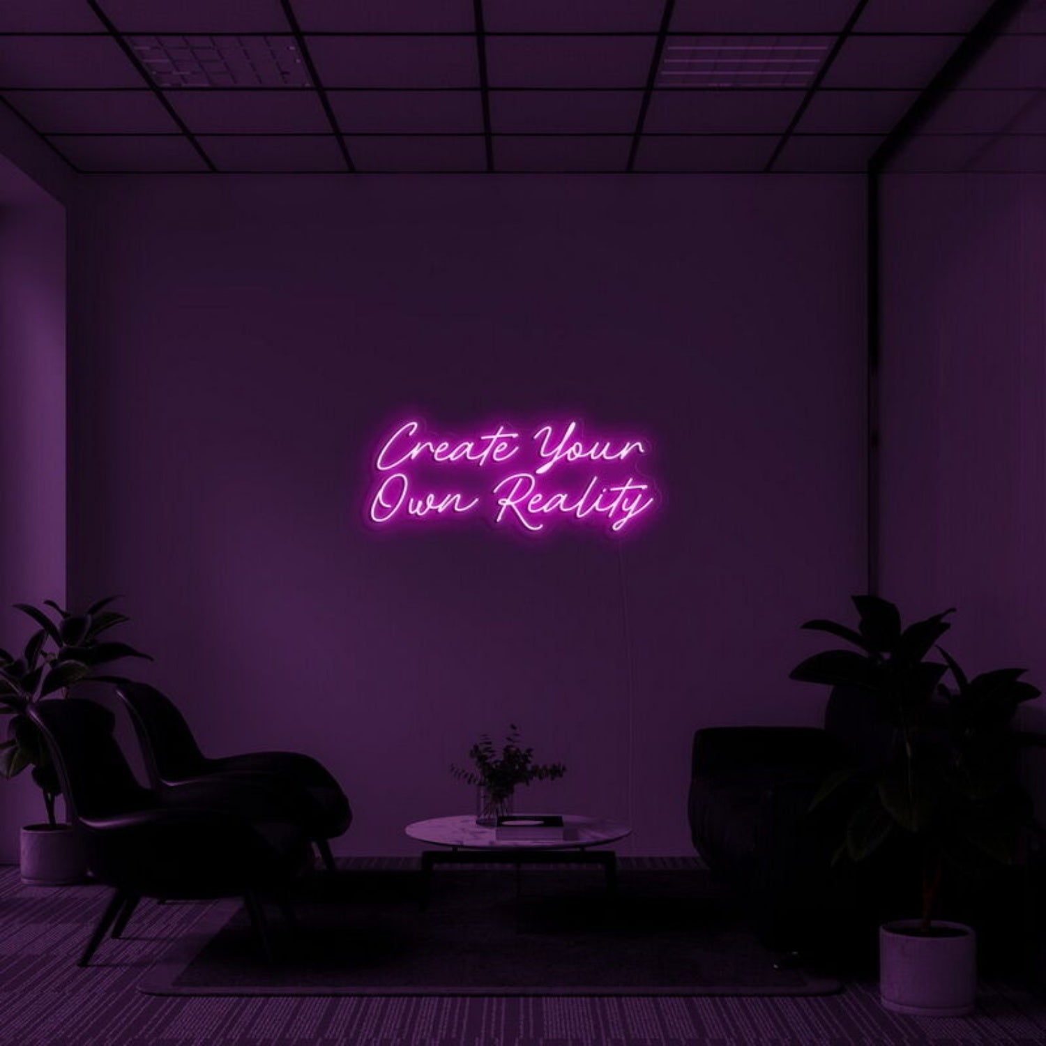 Create Your Own Reality Led Neon Sign Finspirational Decor - Shineneon