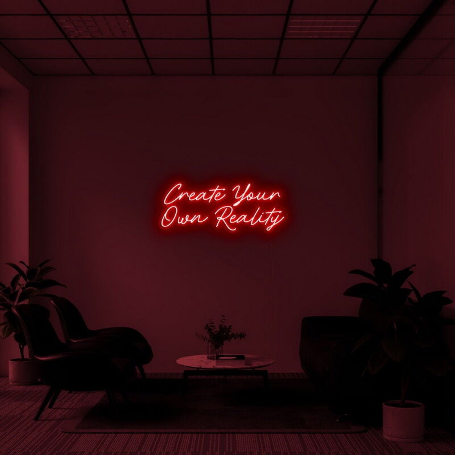 Create Your Own Reality Led Neon Sign Finspirational Decor - Shineneon