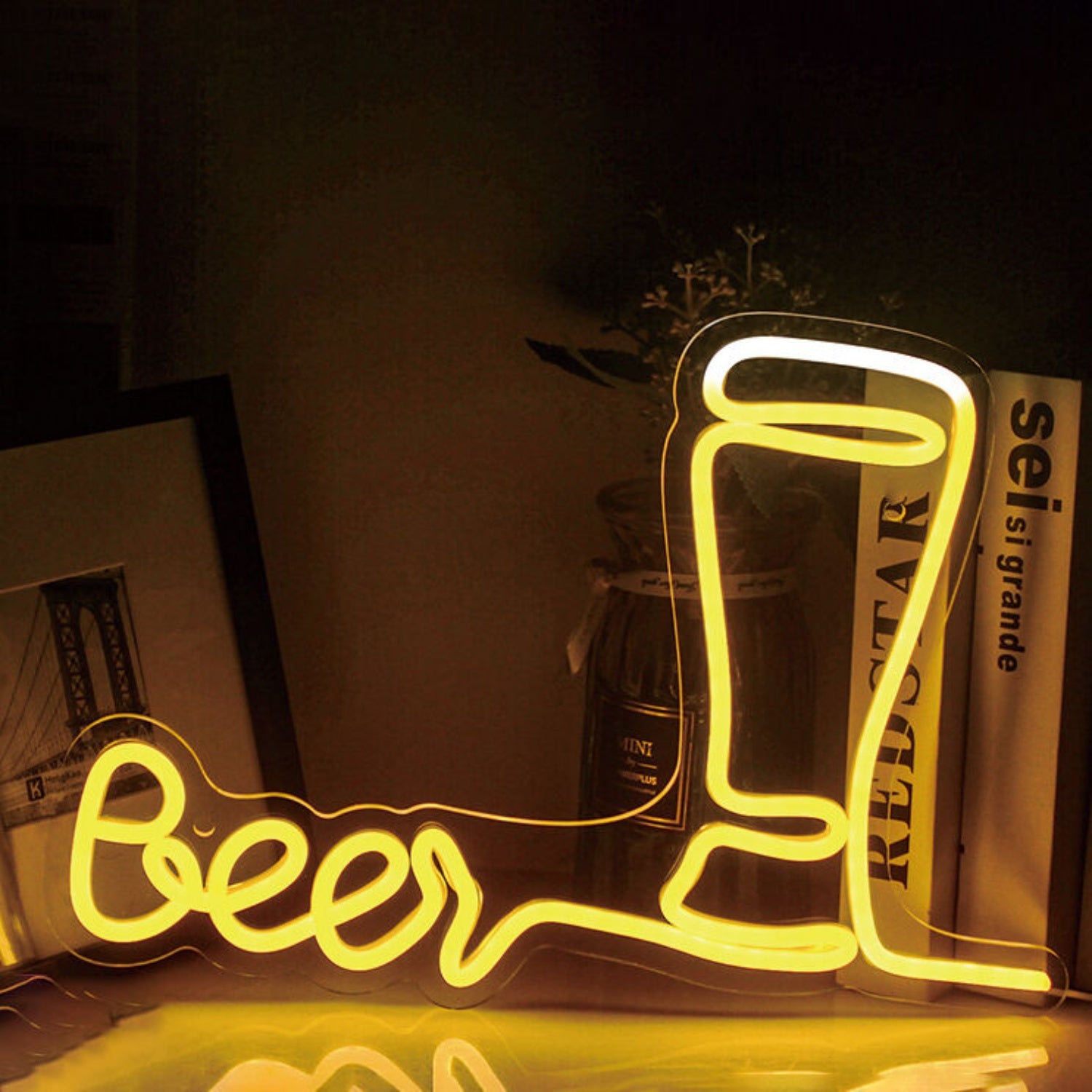 Creative Beer Bottle Neon Sign | Shineneon