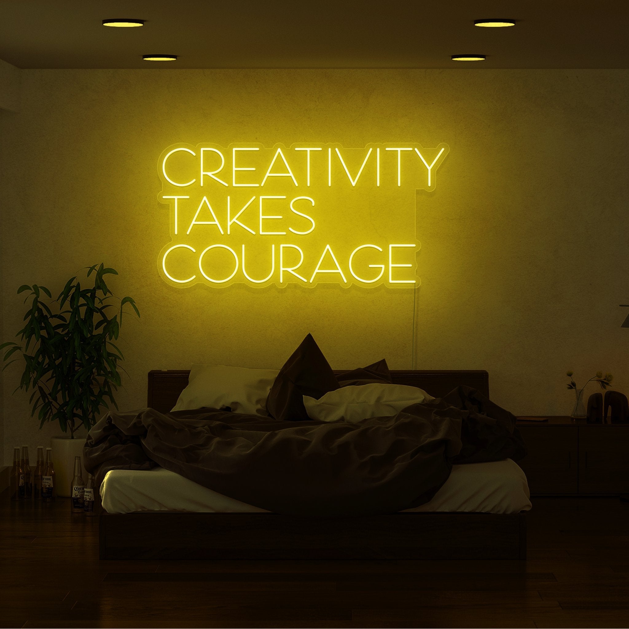 Creativity Takes Courage Led Neon Sign | Shineneon