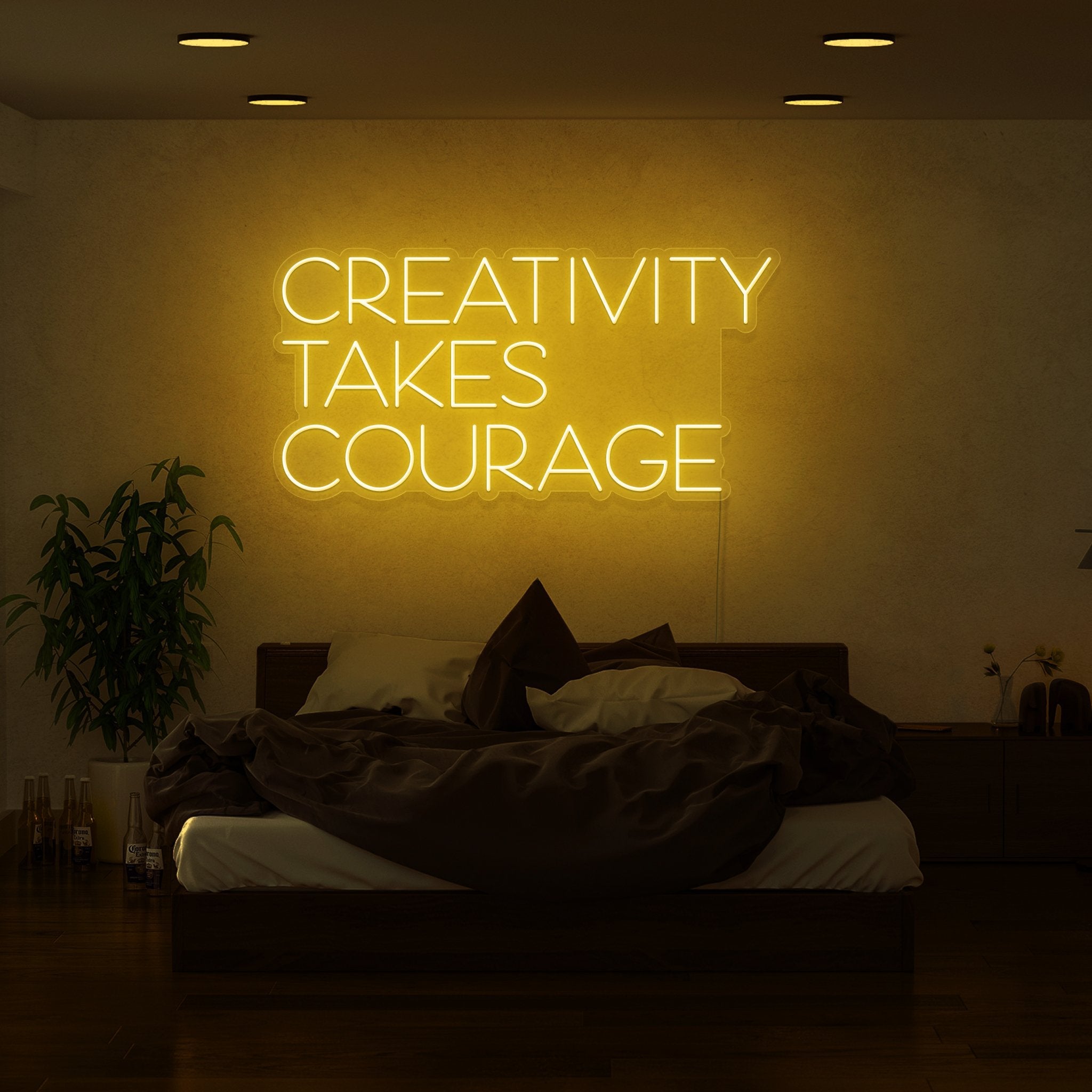 Creativity Takes Courage Led Neon Sign | Shineneon