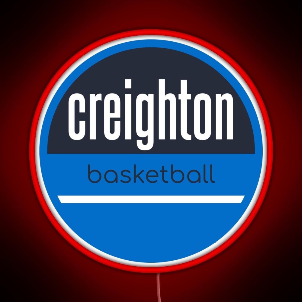 Creighton Basketball Rgb Led Neon Sign Pop Wall Art - Shineneon