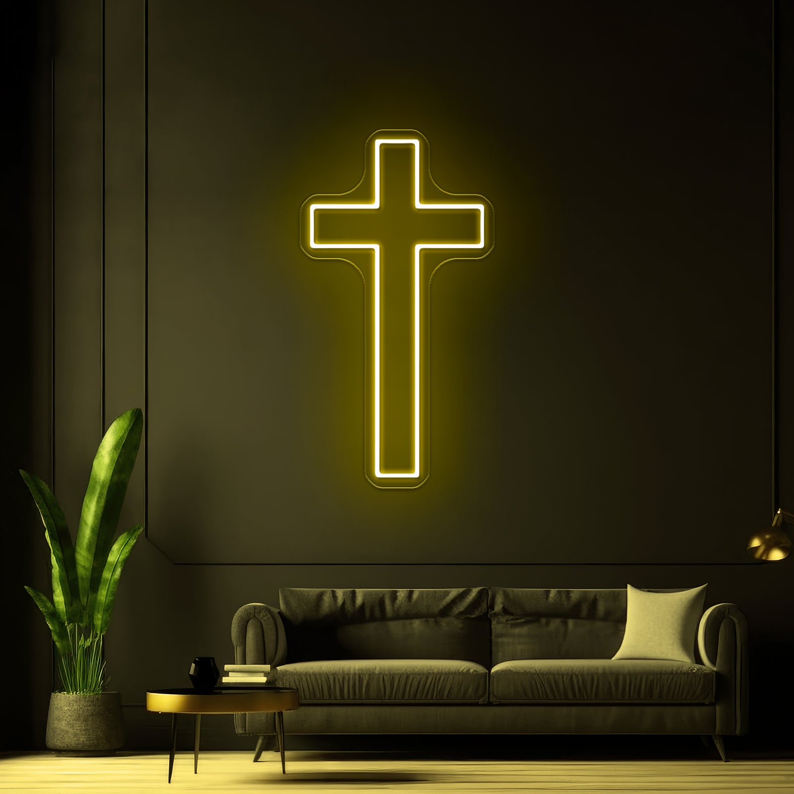 Cross light Led Neon Sign Holly Cross Neon Sign For Wall Decor | Shineneon
