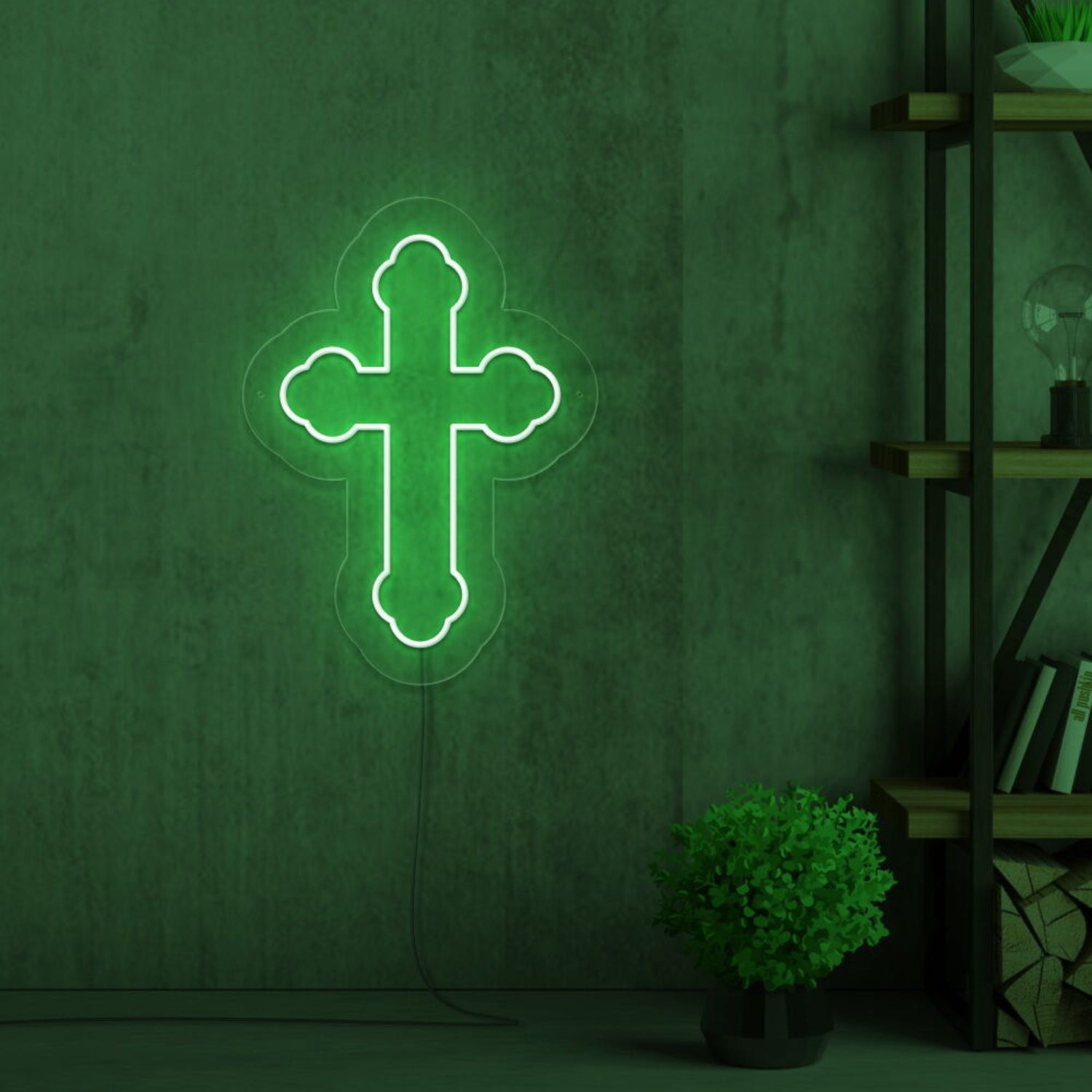 Cross Neon Sign For Religious And Spiritual Spaces | Shineneon