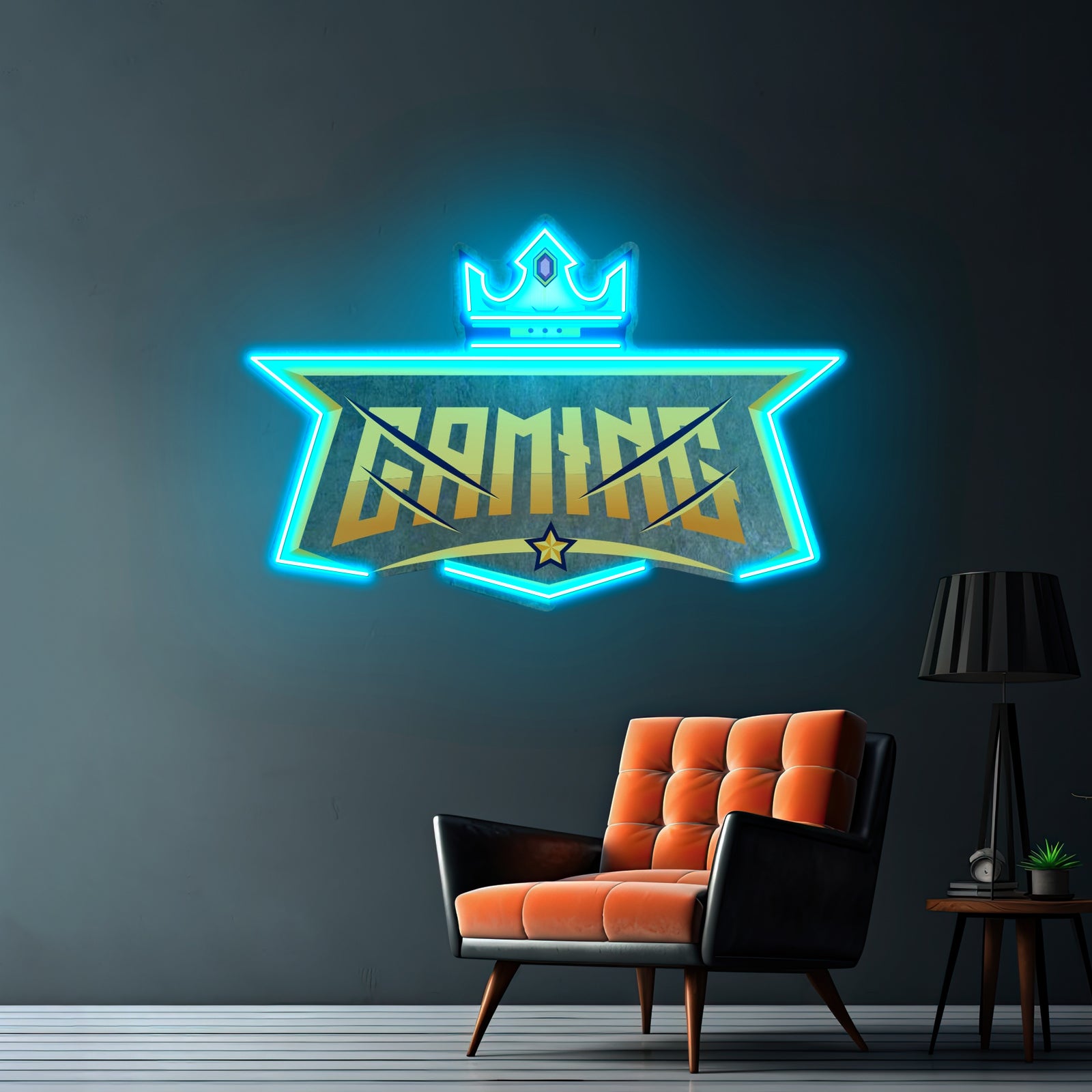 Crying Comic Girl Artwork Business Led Sign