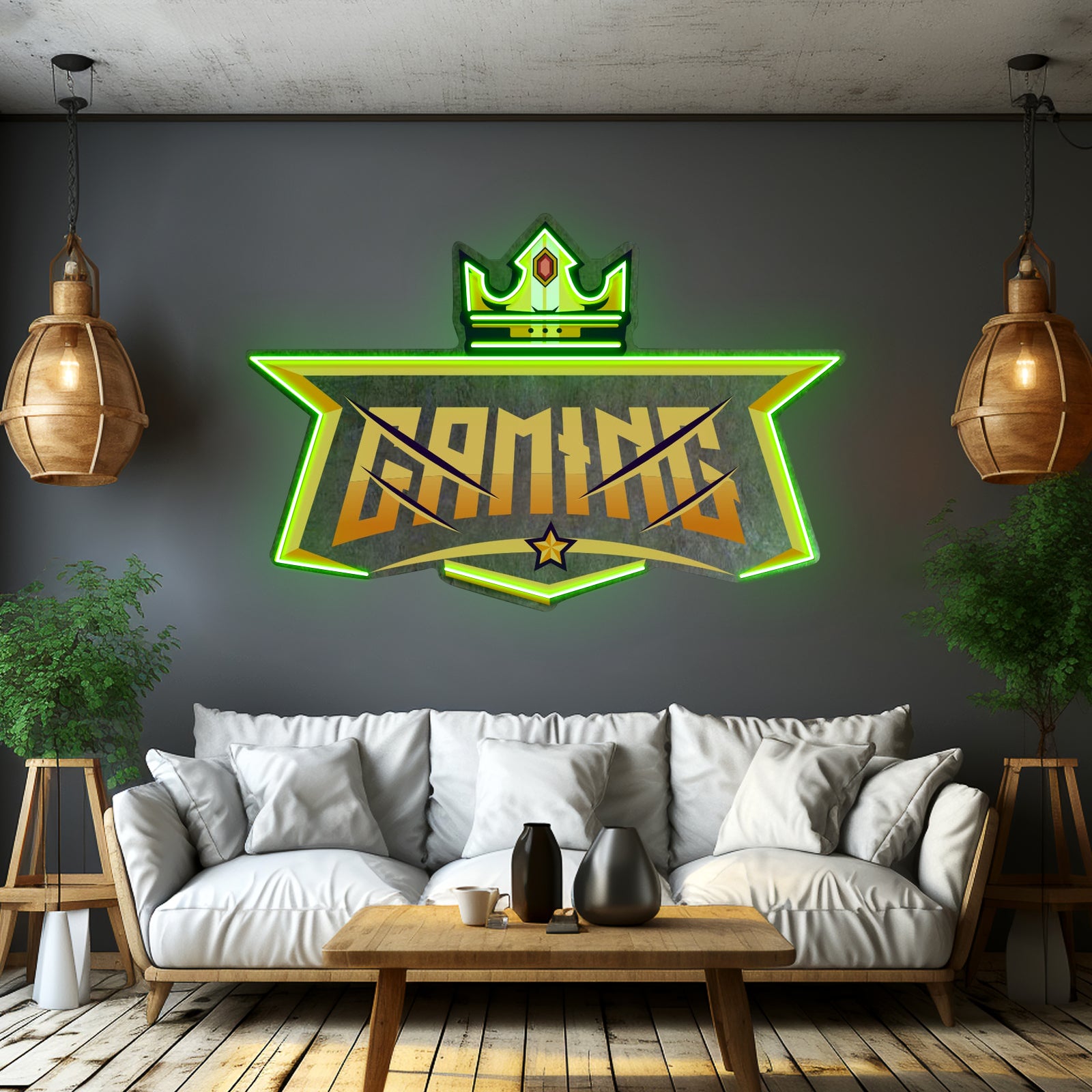 Crying Comic Girl Artwork Business Led Sign