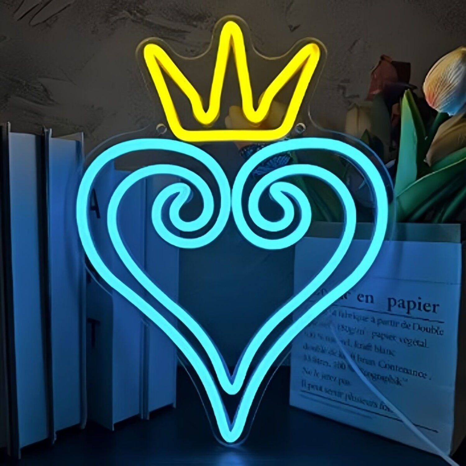 Crown Heart Decorative Neon Sign | Shineneon