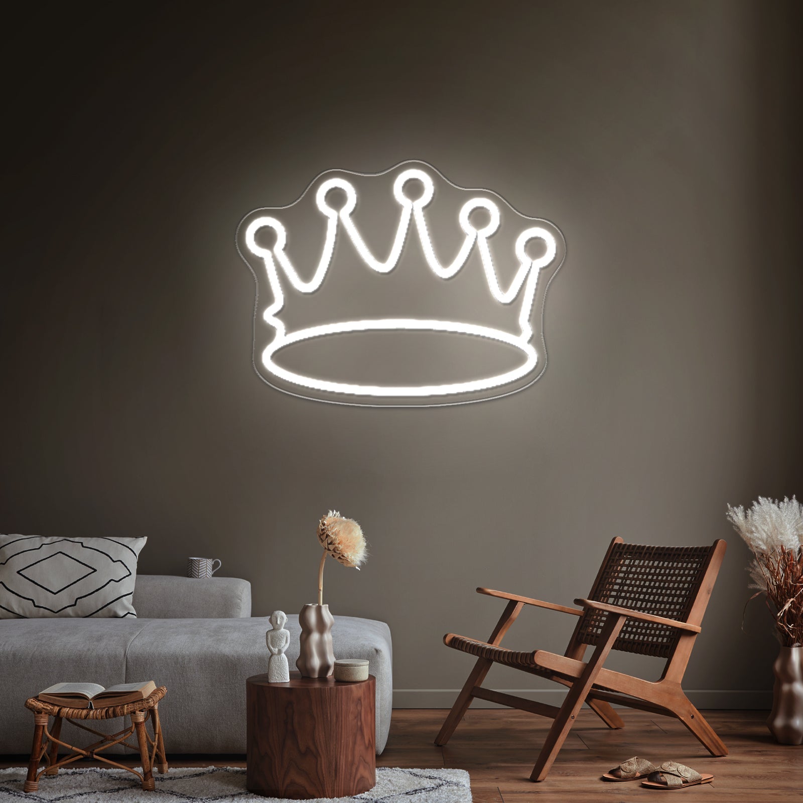 Crown Led Neon Sign For Queen Party Wedding Led Neon Lights - Shineneon
