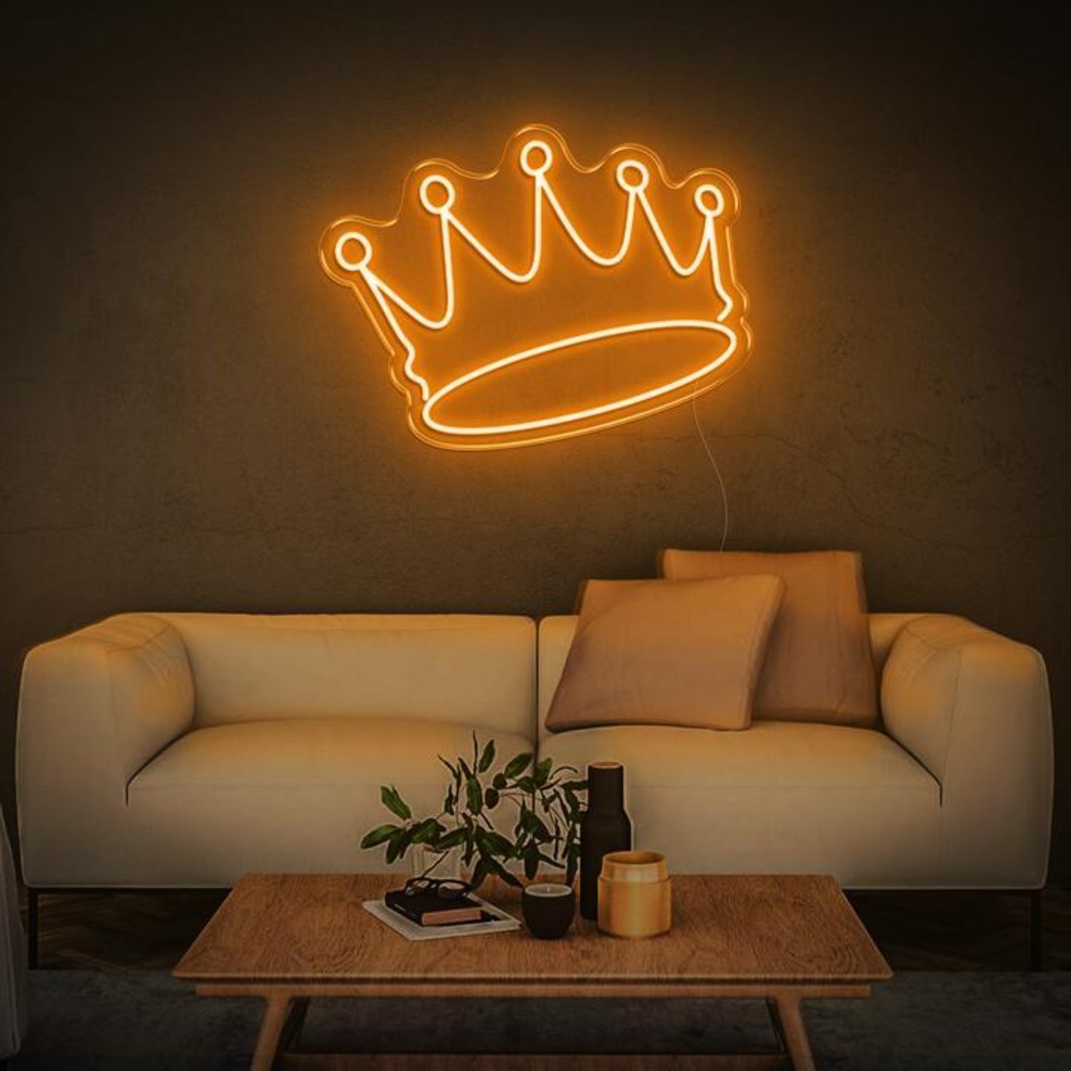 Crown Led Neon Sign Forwall Decor | Shineneon