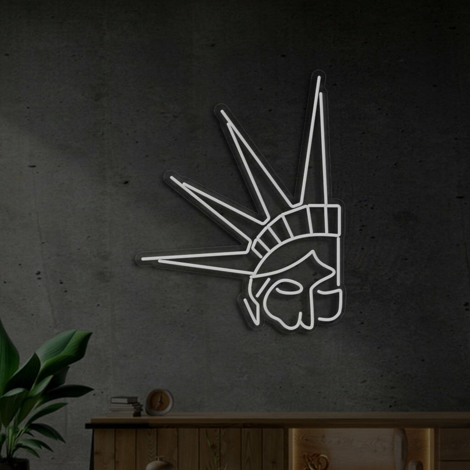 Crown Neon Regal Elegance In Luminous Form | Shineneon