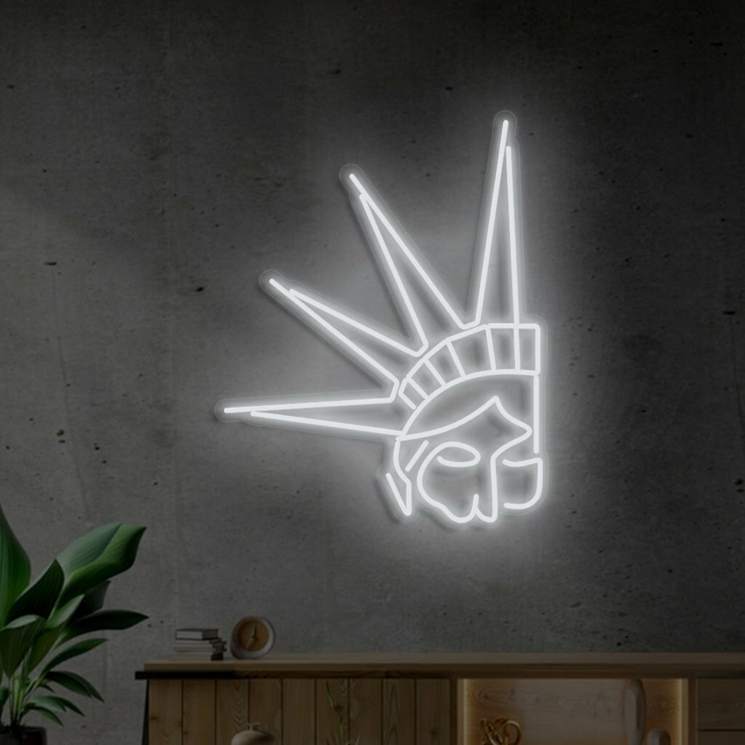 Crown Neon Regal Elegance In Luminous Form | Shineneon