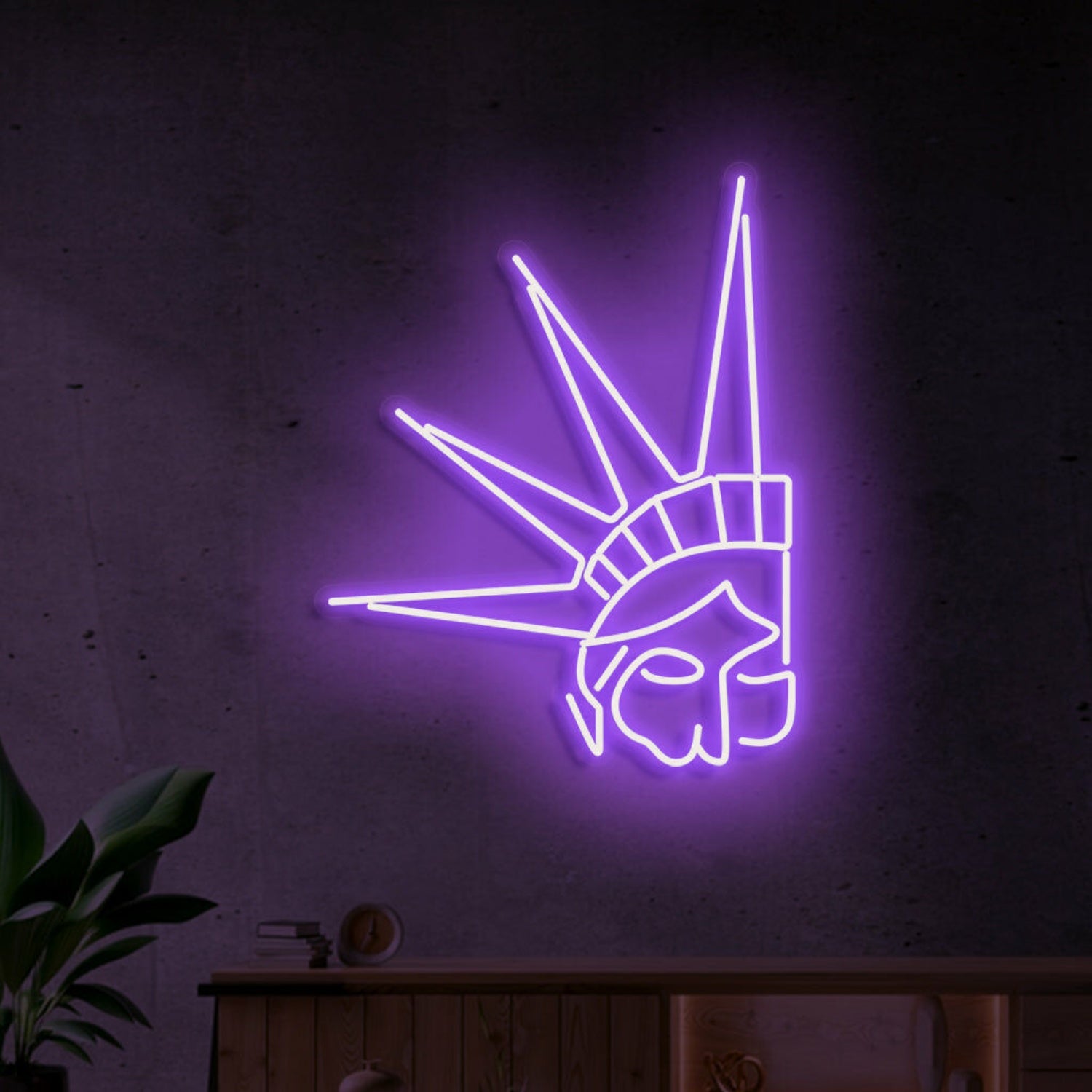 Crown Neon Regal Elegance In Luminous Form | Shineneon