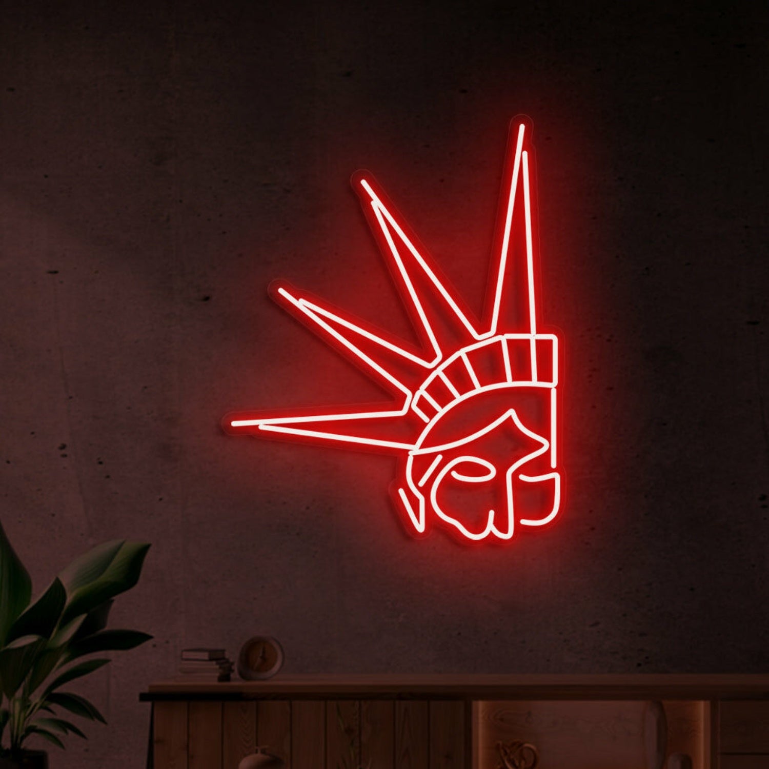 Crown Neon Regal Elegance In Luminous Form | Shineneon