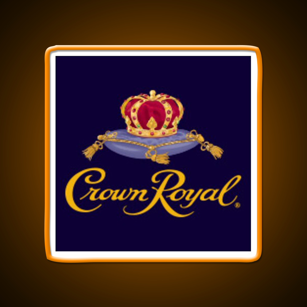 Crown Royal Whiskey Drink Bar Led Neon Sign Rgb Color