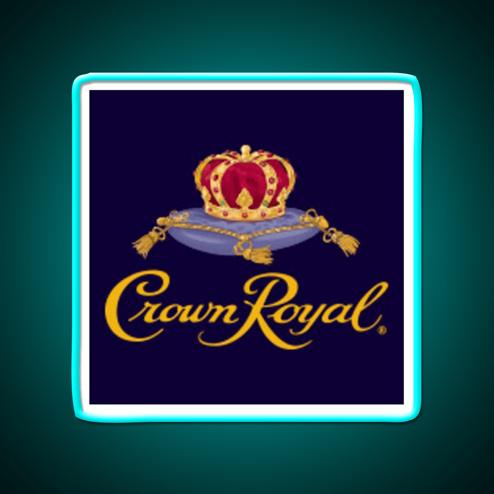Crown Royal Whiskey Drink Bar Led Neon Sign Rgb Color - Shineneon