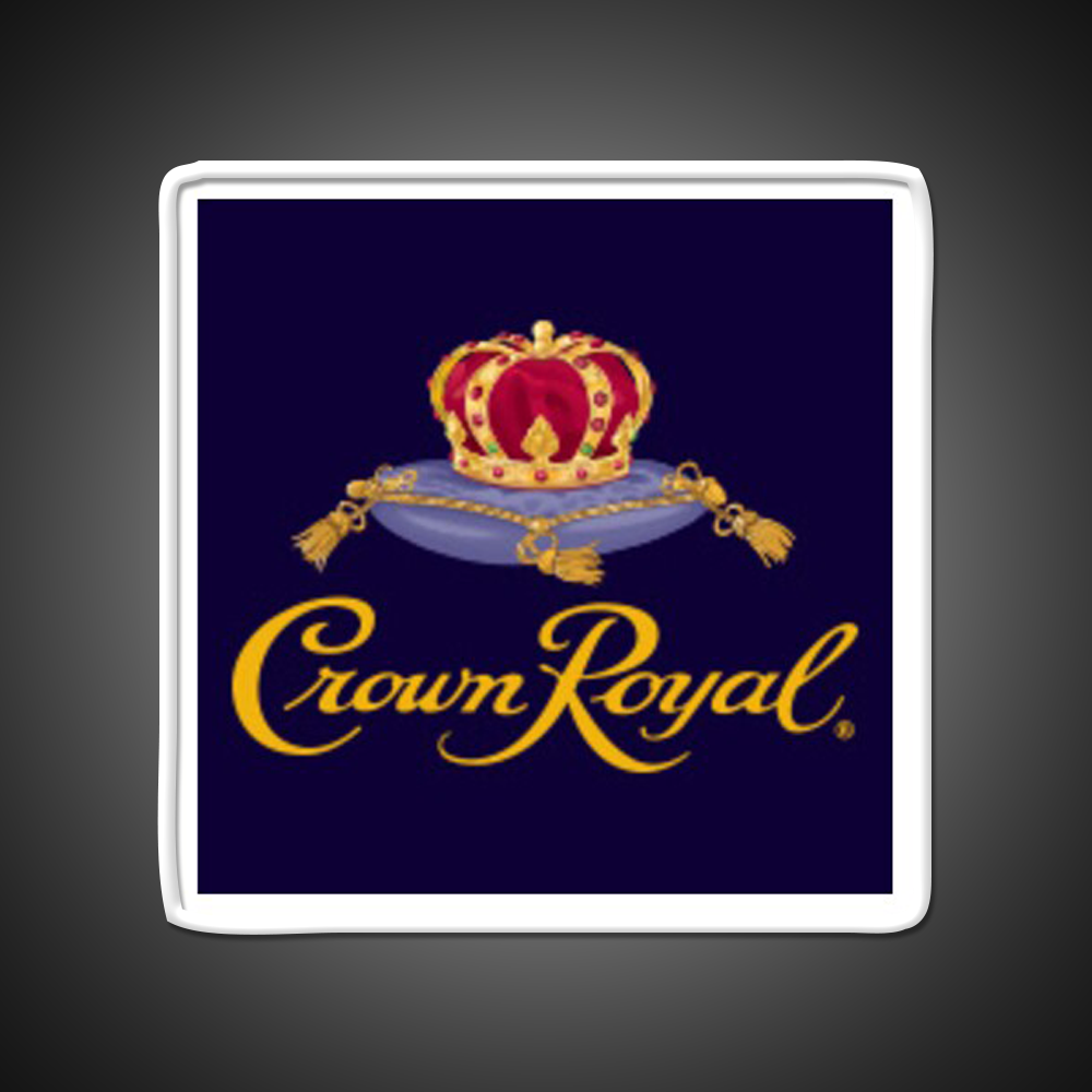 Crown Royal Whiskey Drink Bar Led Neon Sign Rgb Color