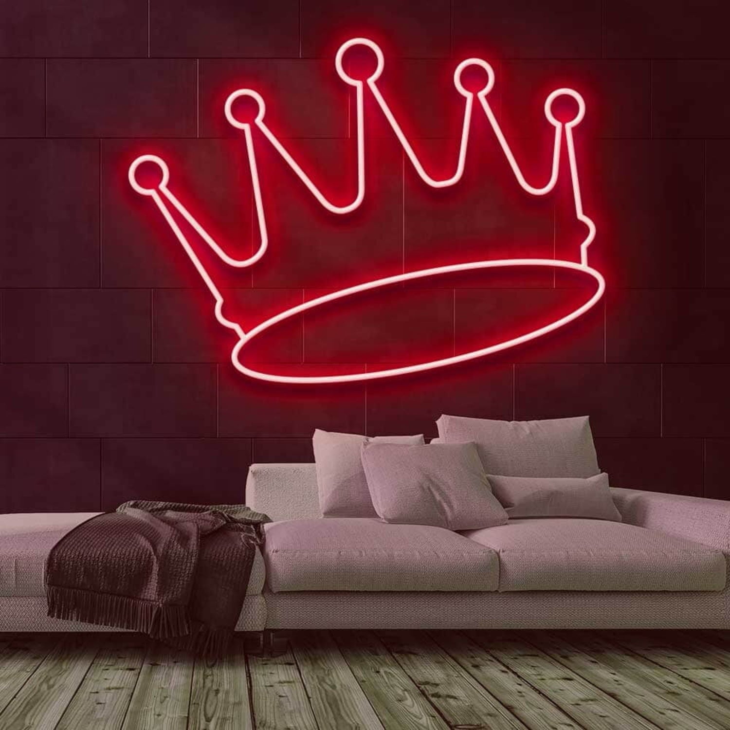 Crowned King Neon Sign | Shineneon