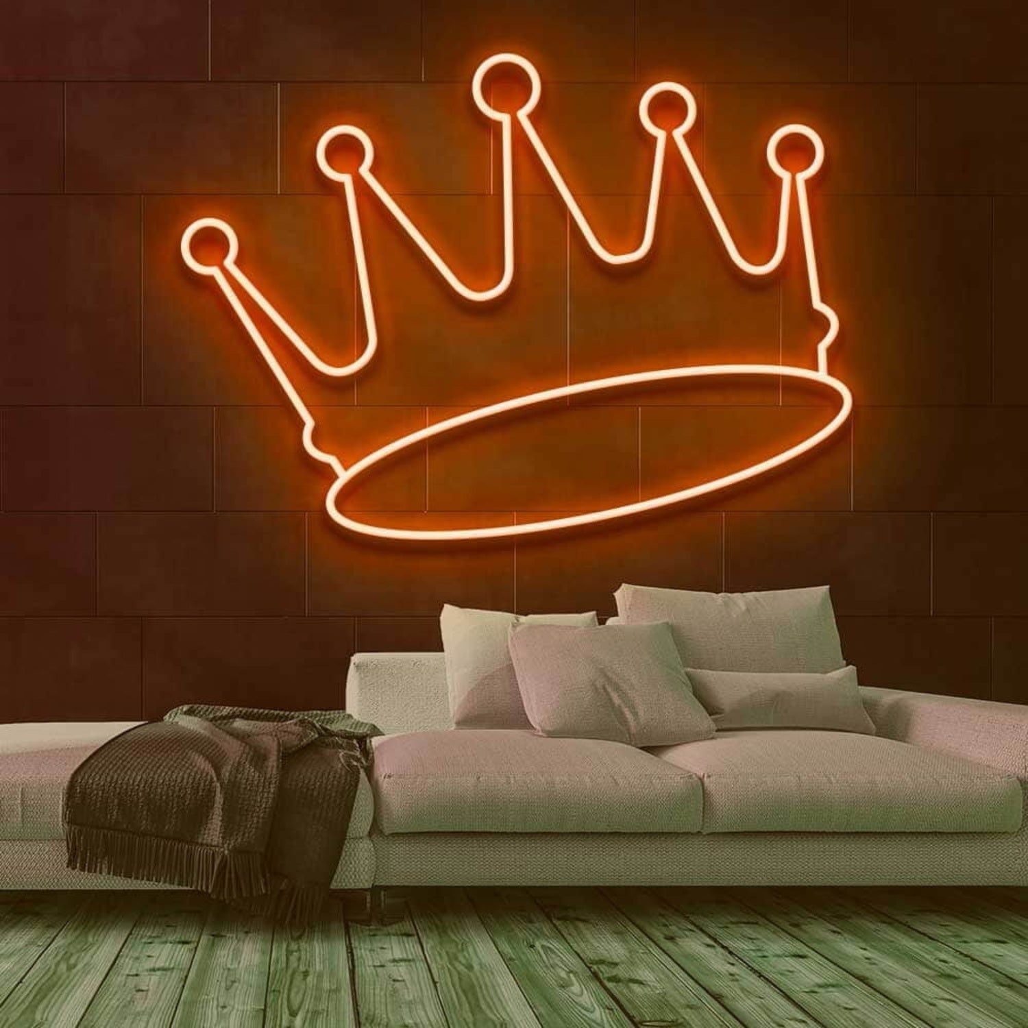 Crowned King Neon Sign | Shineneon
