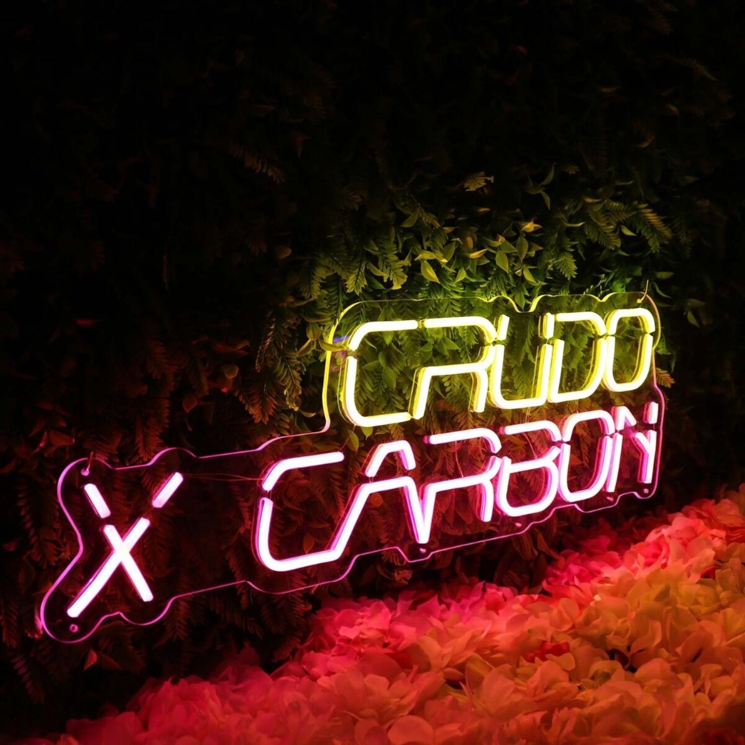 Crudo Carbon Custom Led Neon Sign - Shineneon