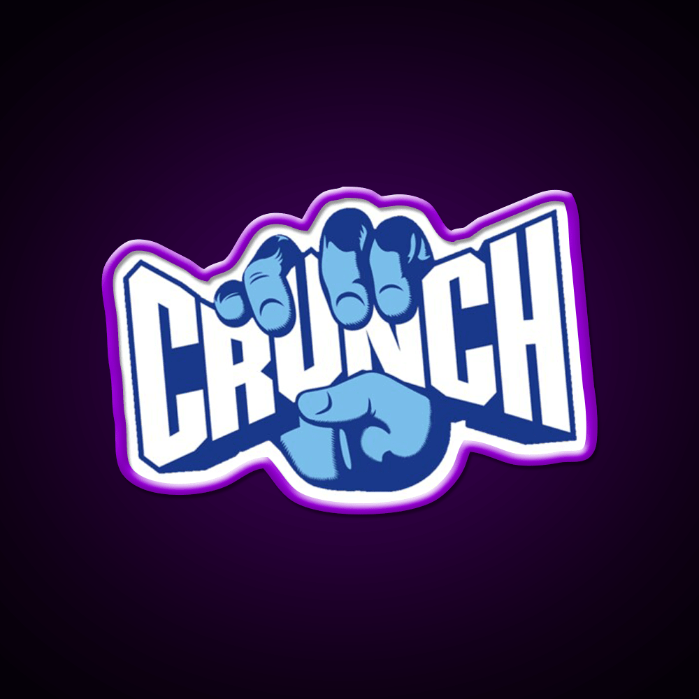 Crunch Fast Food Led Neon Sign For Burger Place Rgb Color - Shineneon