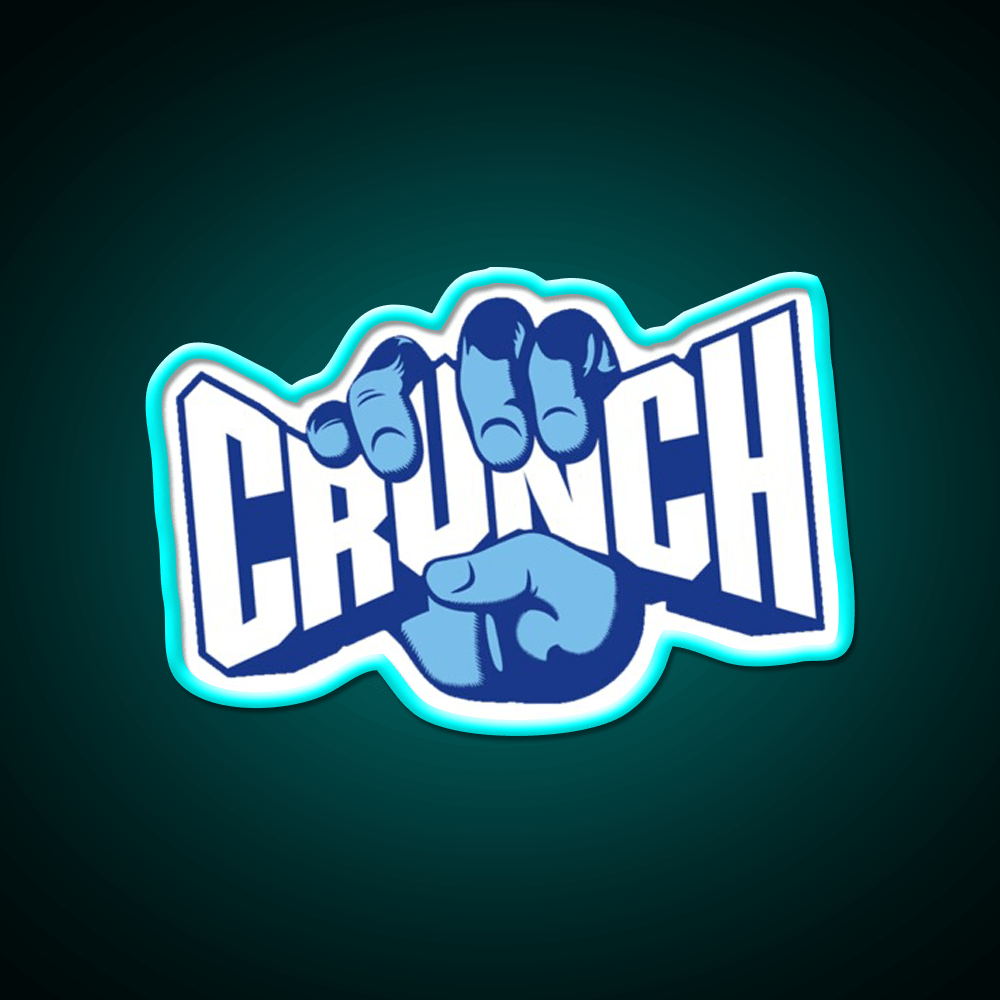 Crunch Fast Food Led Neon Sign For Burger Place Rgb Color - Shineneon