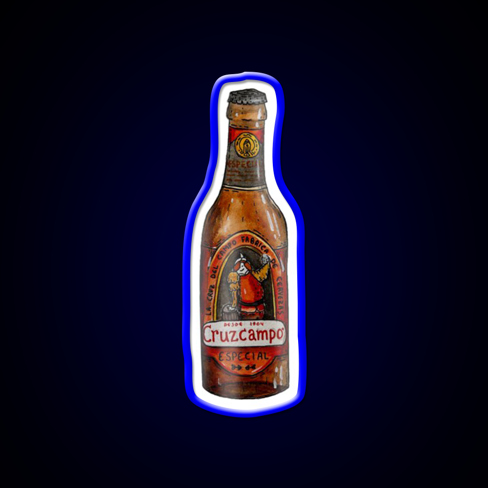 Cruzcampo Beer Bar Decor Led Neon Sign Rgb Color - LED neon sign view 5