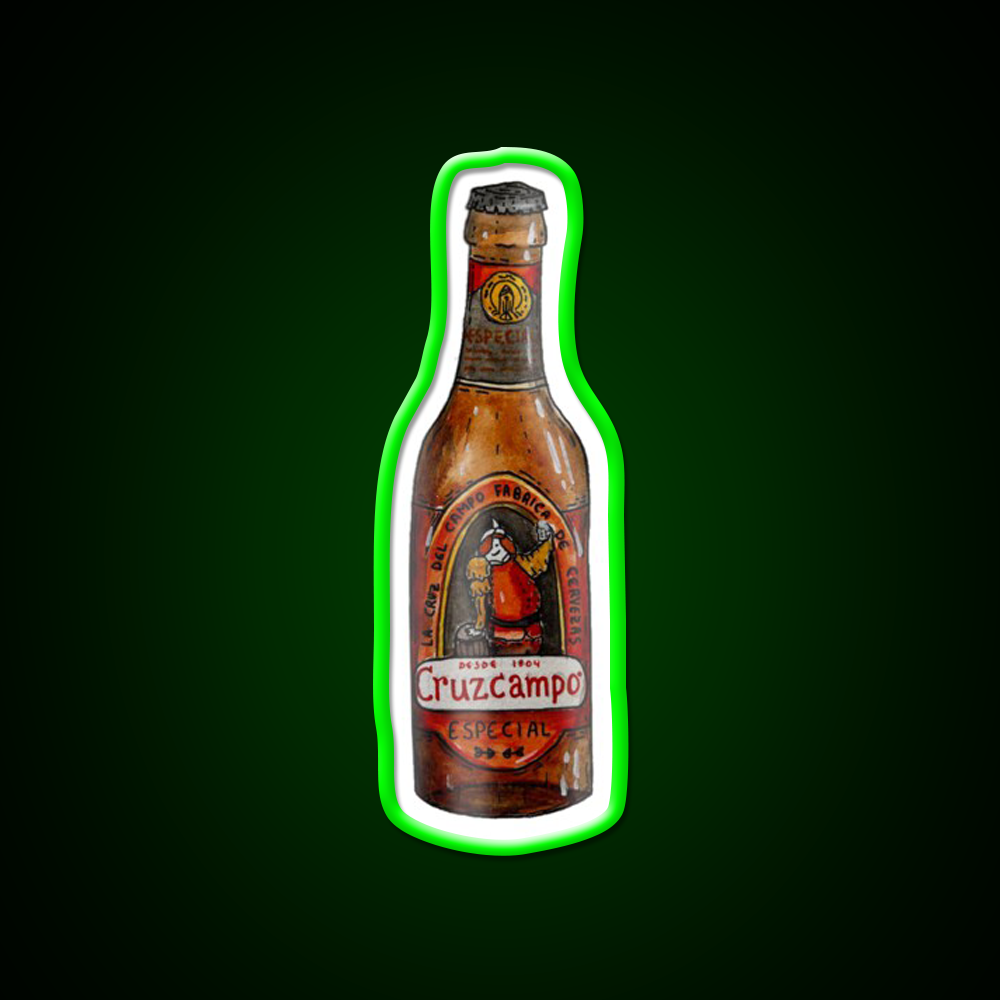 Cruzcampo Beer Bar Decor Led Neon Sign Rgb Color - LED neon sign view 8
