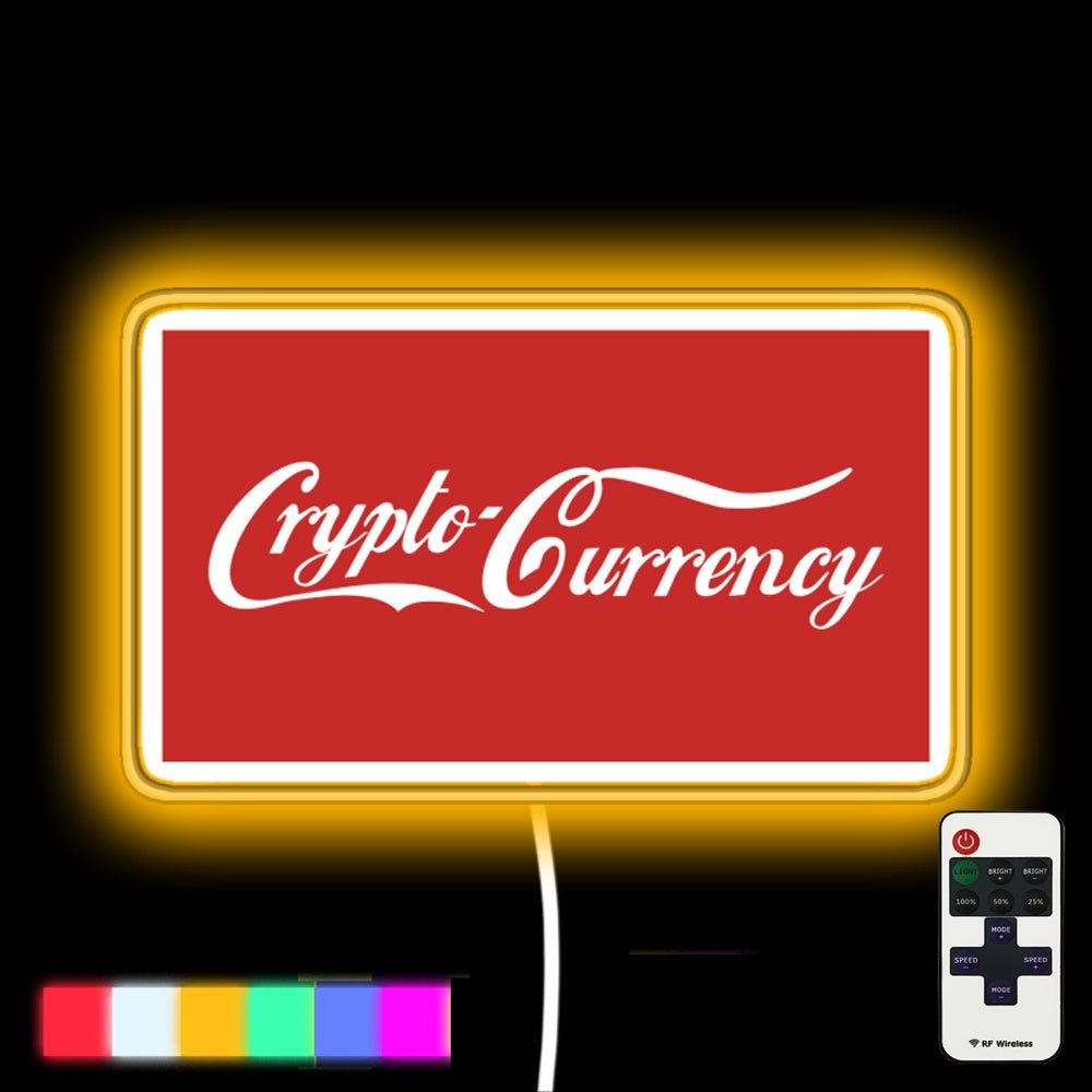 Crypto - Currency Led Neon Sign - Shineneon