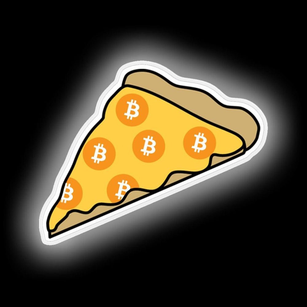 Cryptopizza Bitcoin Neon Sign - Shineneon