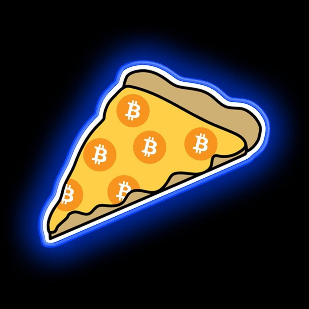 Cryptopizza Bitcoin Neon Sign - Shineneon