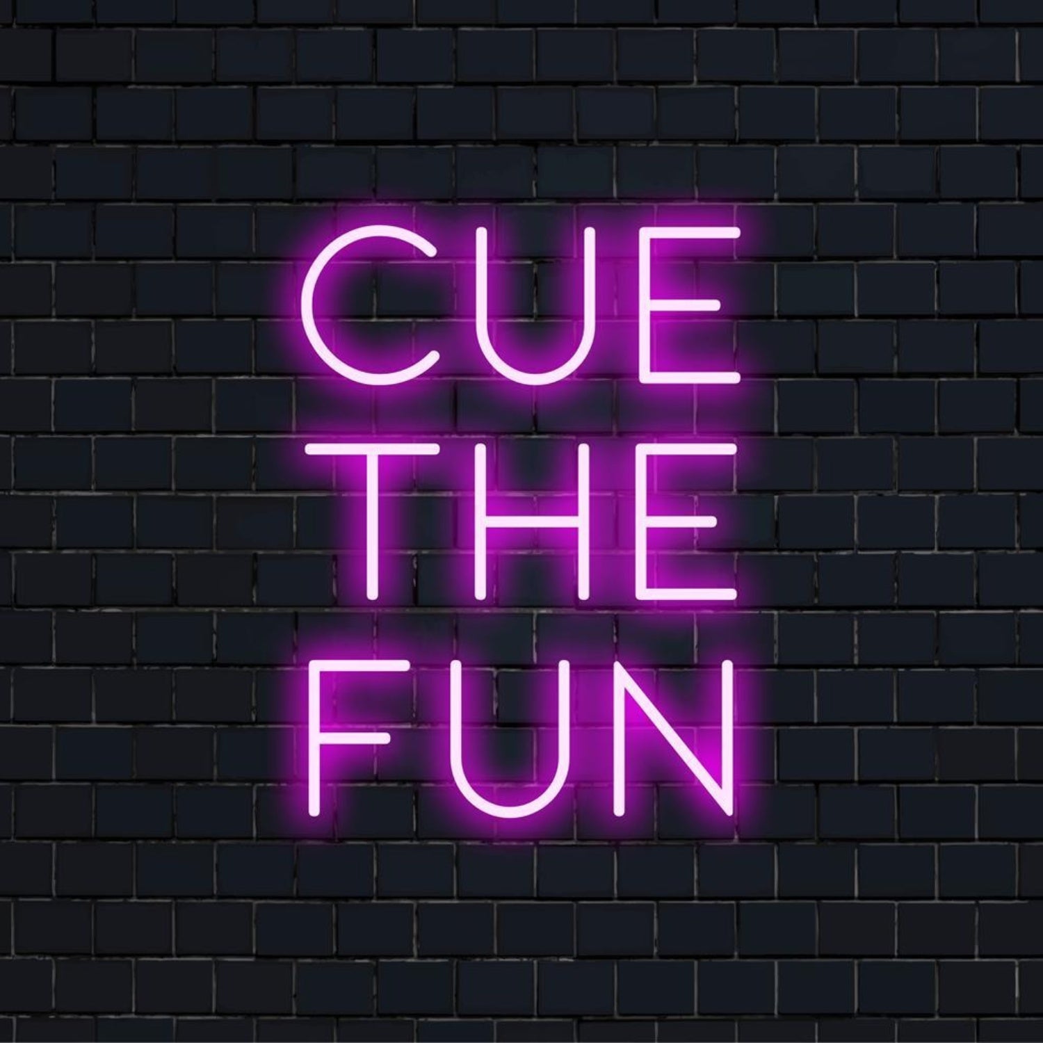 Cue The Fun Custom Made LED Neon Sign | Shineneon