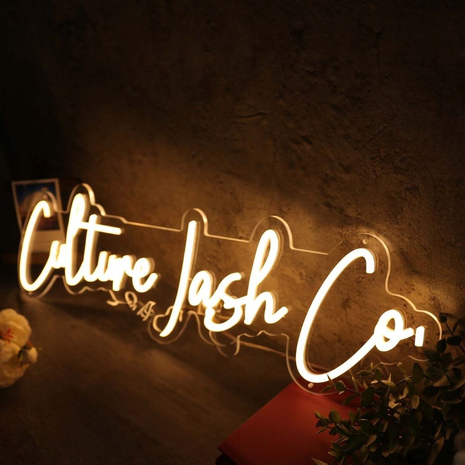 Culture Lash Co Yellow Led Neon Sign - Shineneon