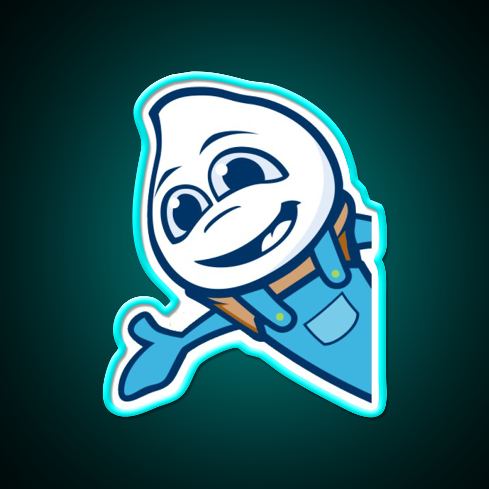 Culvers Scoopie Fast Food Led Neon Sign For Burger Place Rgb Color