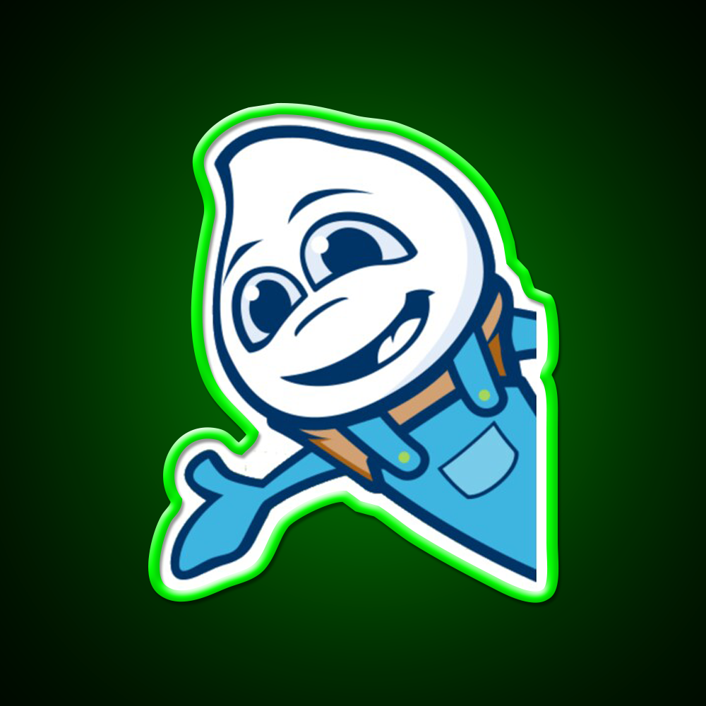 Culvers Scoopie Fast Food Led Neon Sign For Burger Place Rgb Color