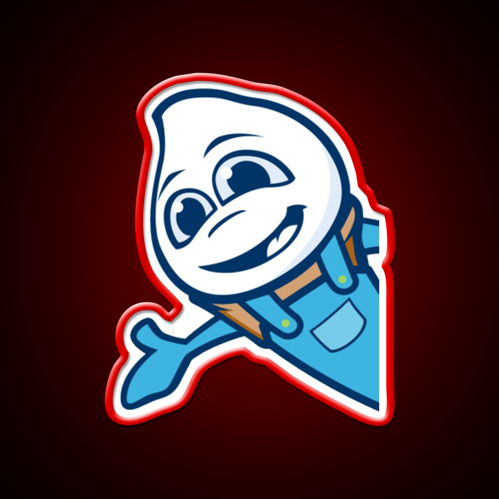 Culvers Scoopie Fast Food Led Neon Sign For Burger Place Rgb Color