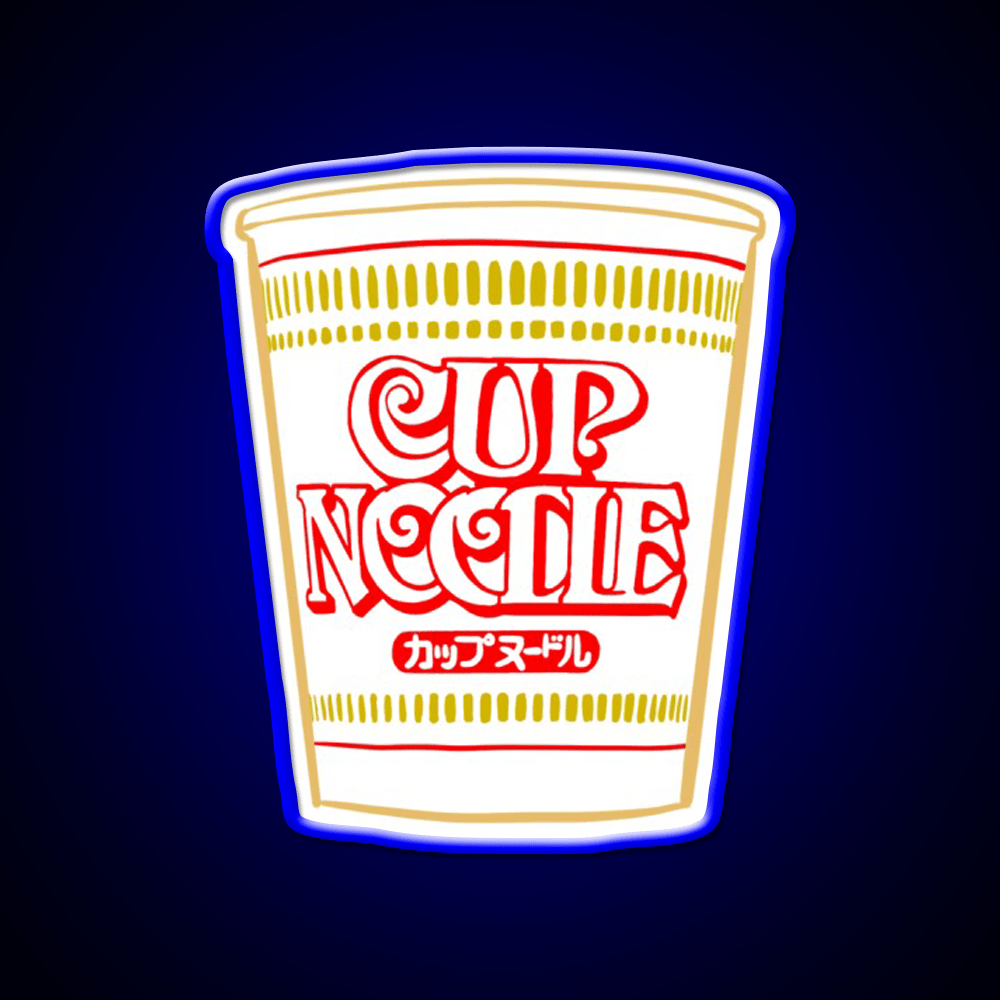 Cup Noodle Snack Food Led Neon Sign Rgb Color - Shineneon