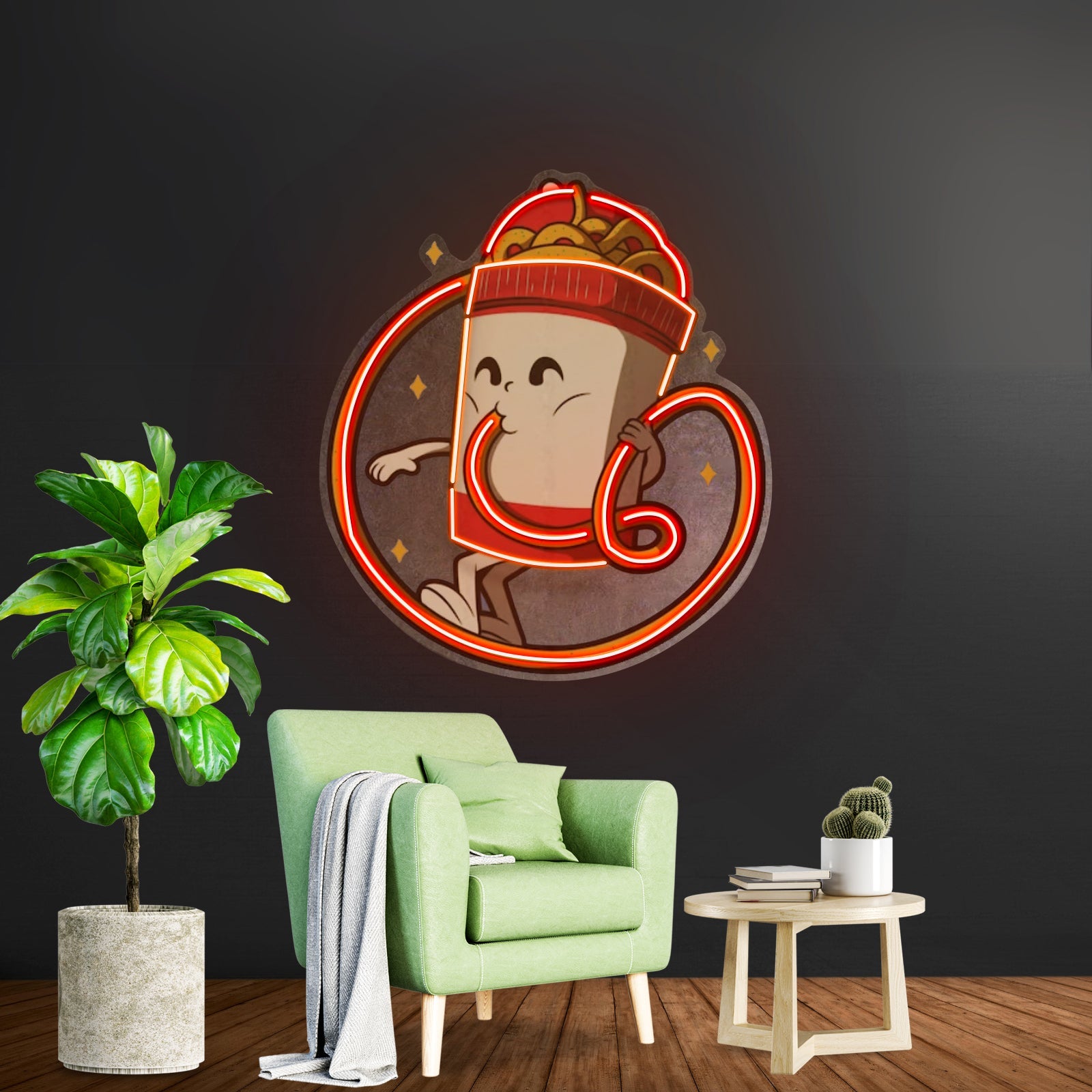 Cup Noodles Led Neon Sign Light Custom Led Signs - Shineneon