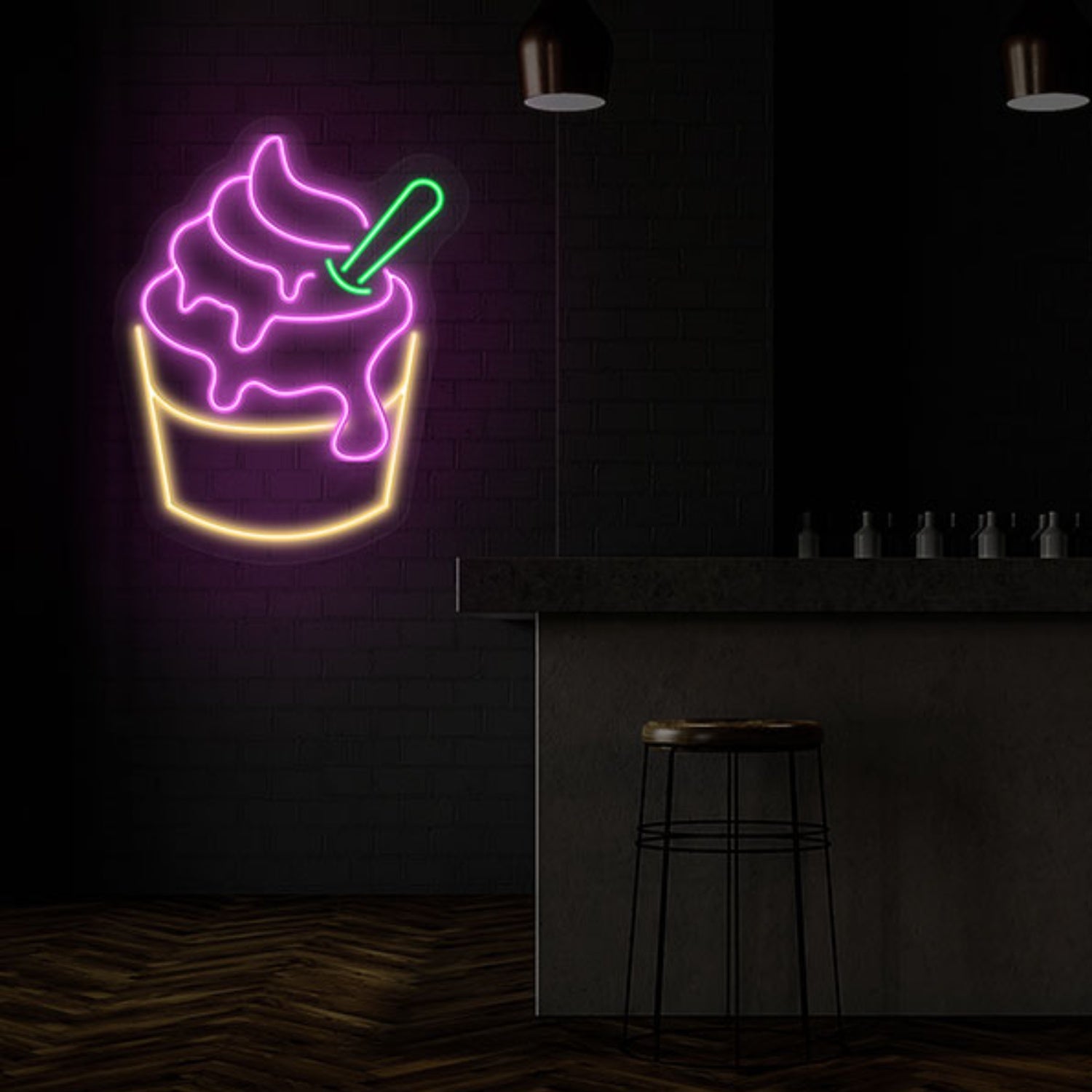 Cupcake Light Sign | Shineneon