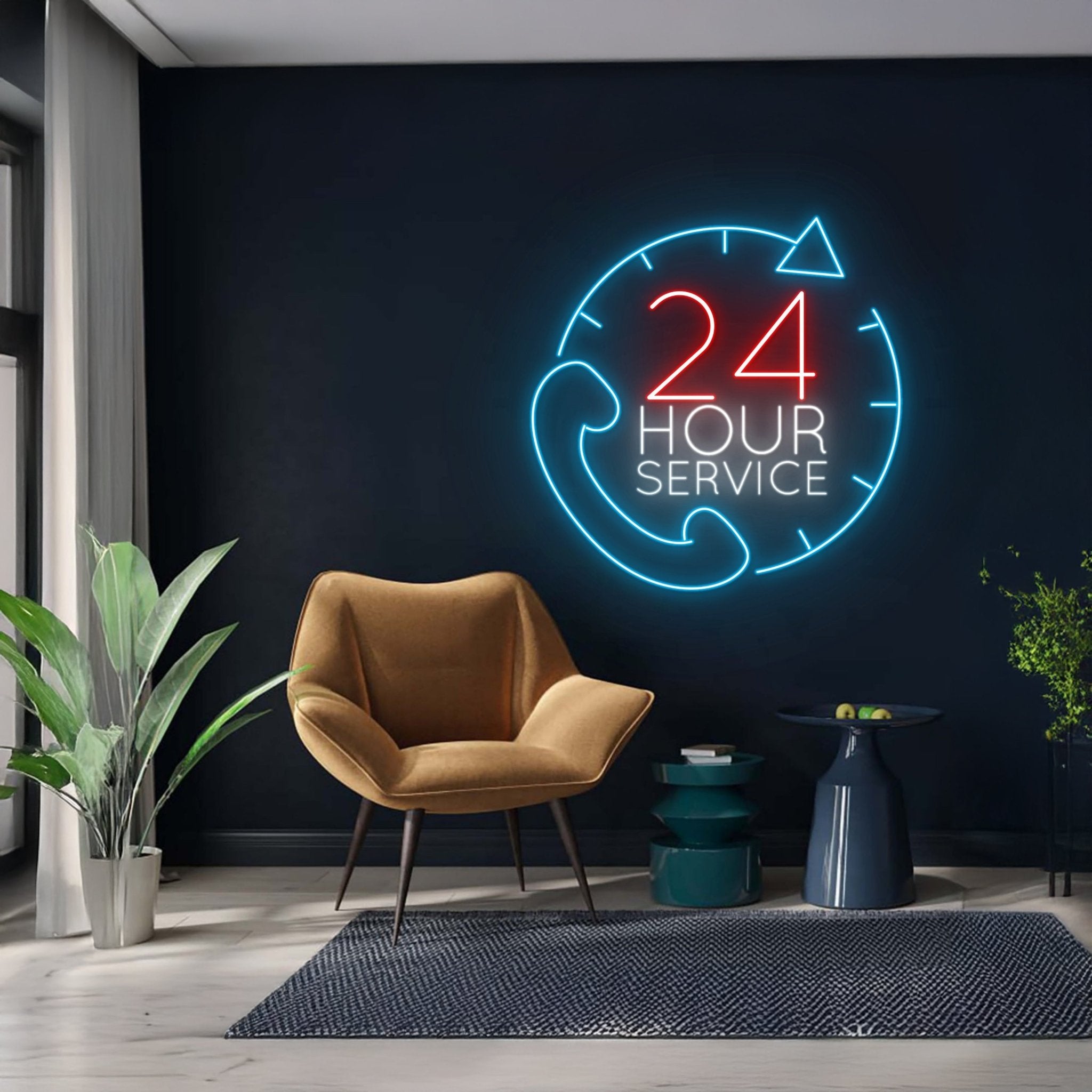 Custom 24 Hour Service Led Sign - Shineneon