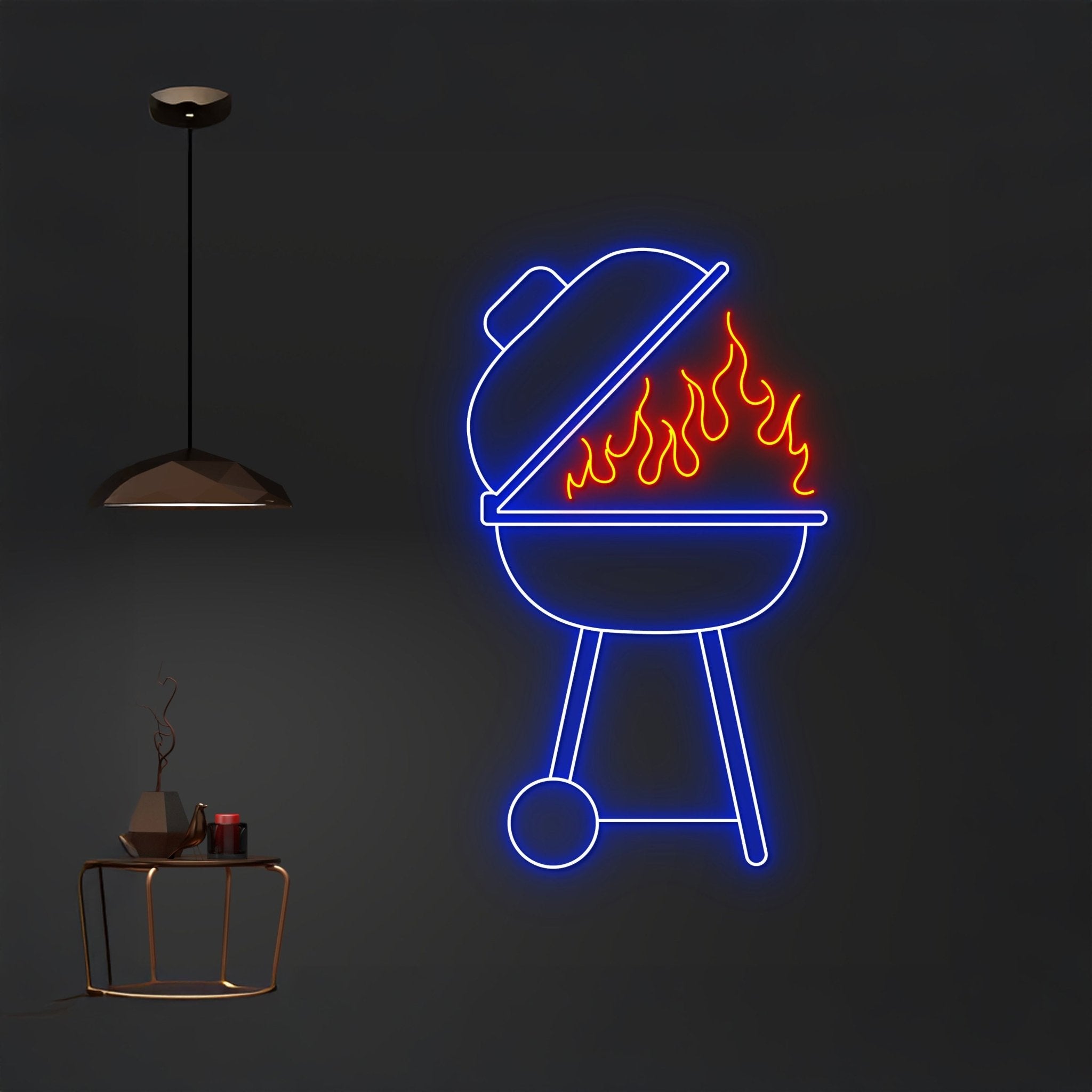 Custom Barbecue Grill Neon Light - Shineneon