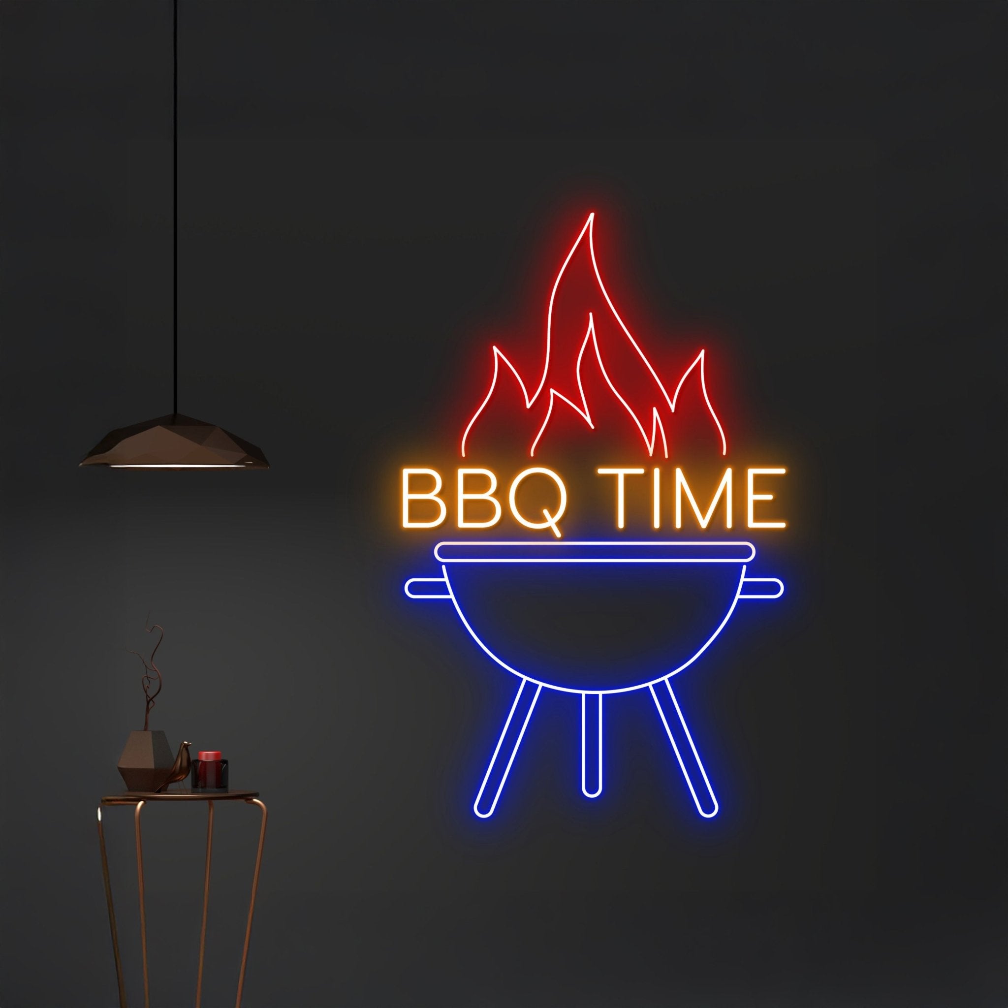 Custom Bbq Time Neon Light - Shineneon