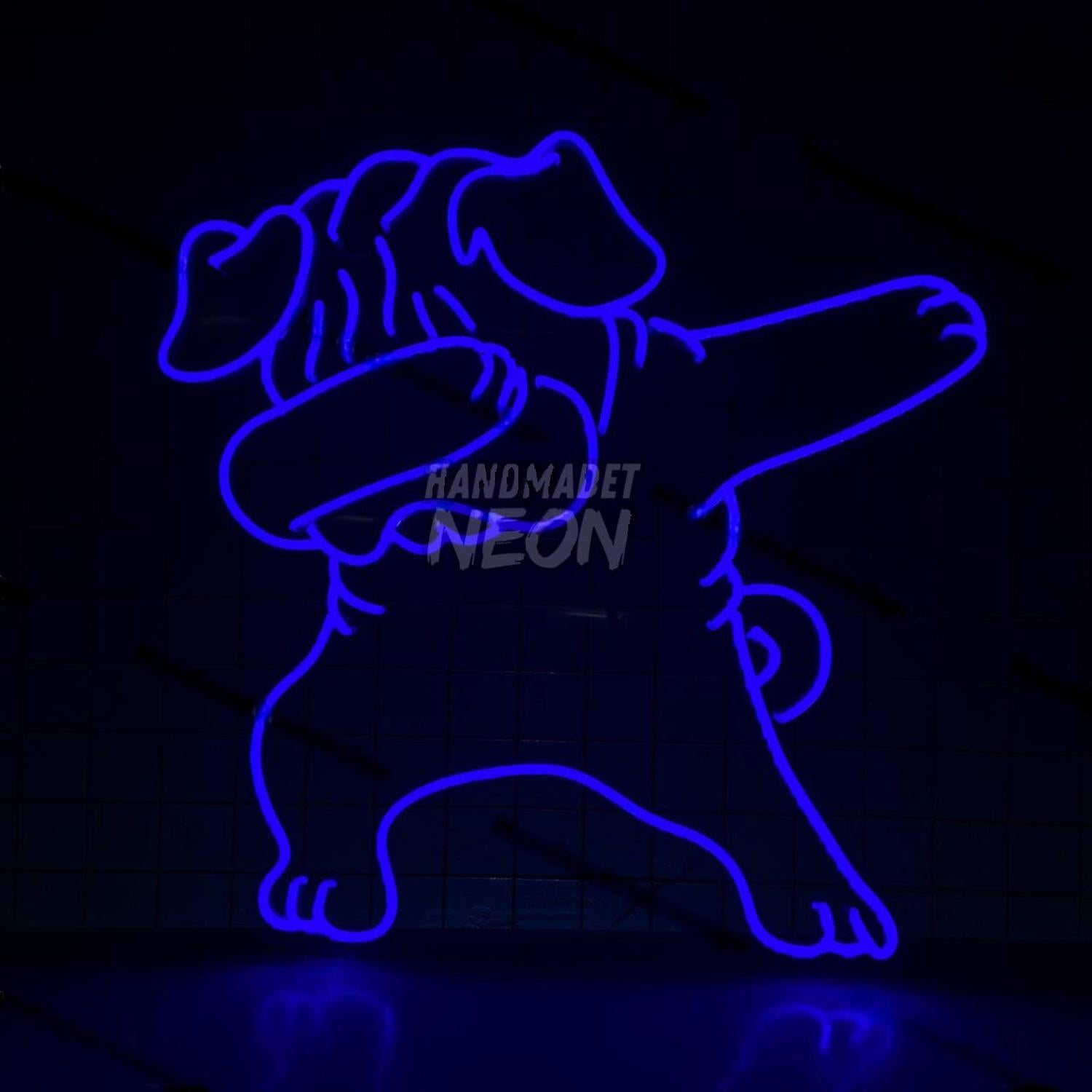 Custom Dapping Bulldog Led Neon Sign Led Decor | Shineneon