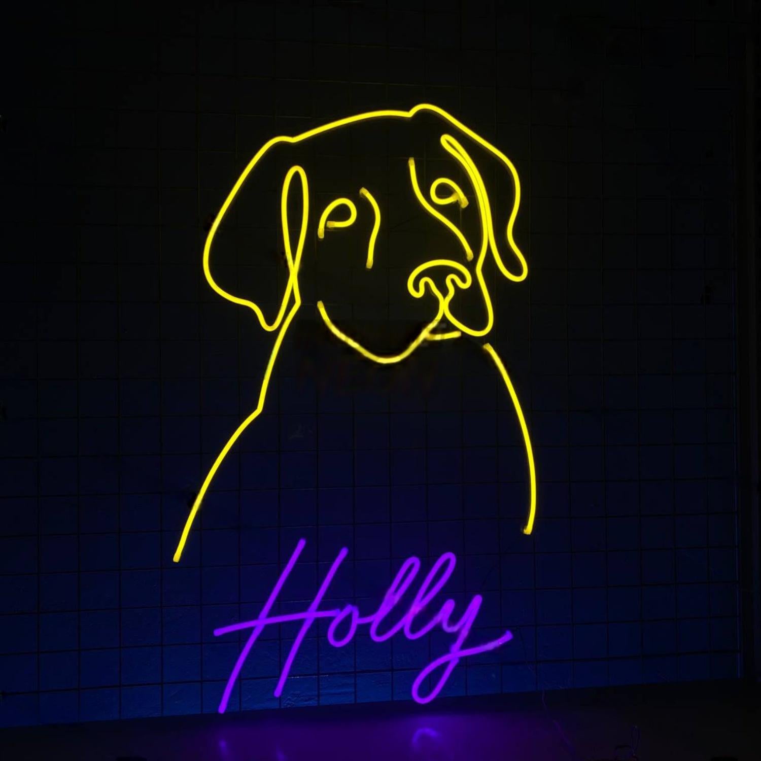 Custom Dog Name Led Neon Sign Led Decor | Shineneon
