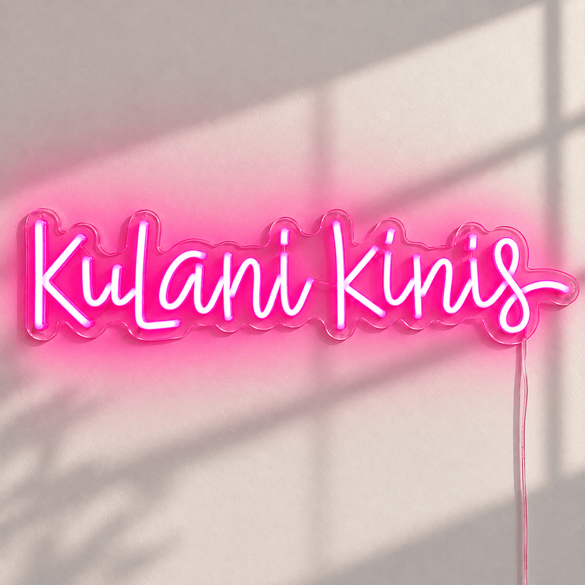 Custom Kulani Kinis's neon signs - Shineneon