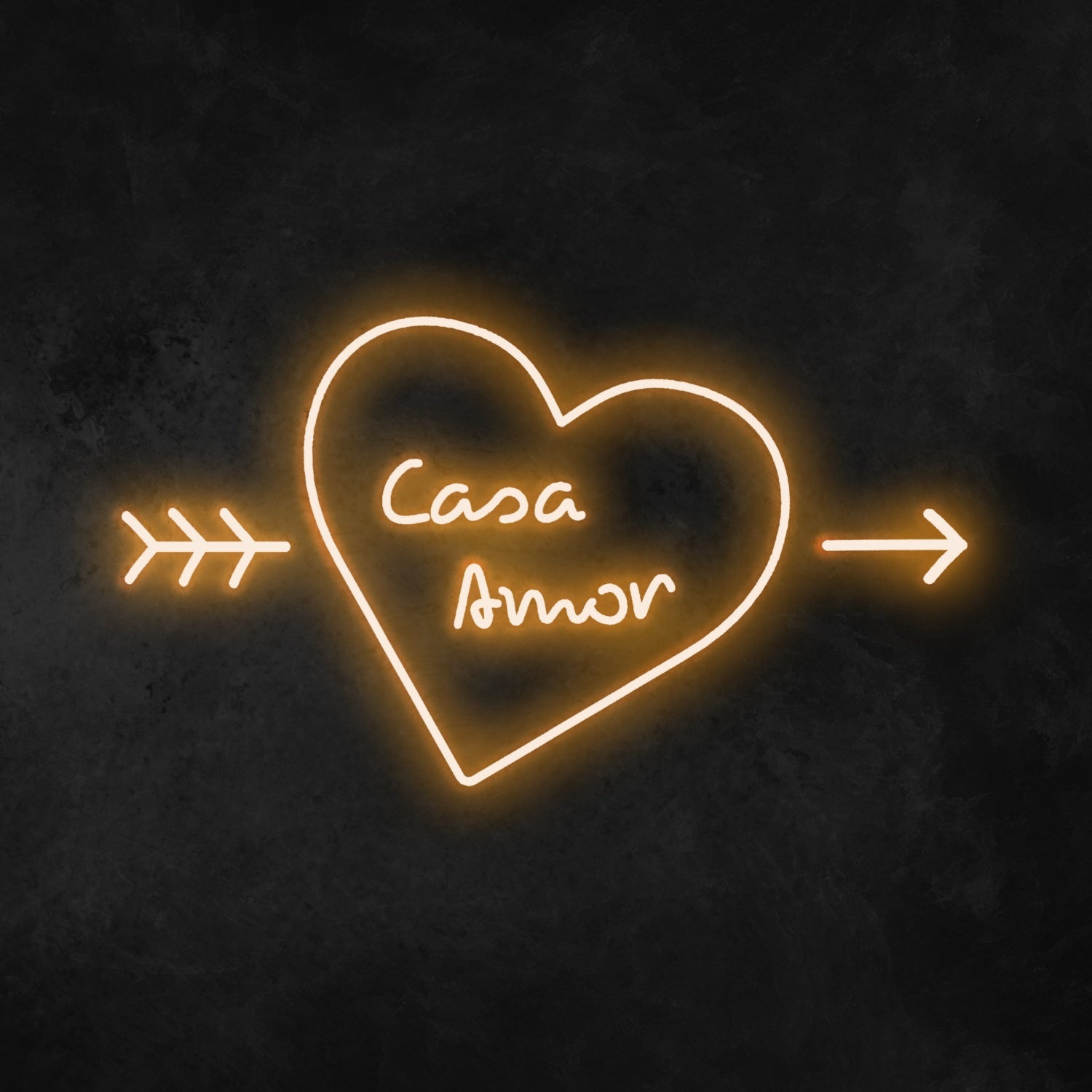 Customize Casa Amor Heart Neon Sign | Shineneon