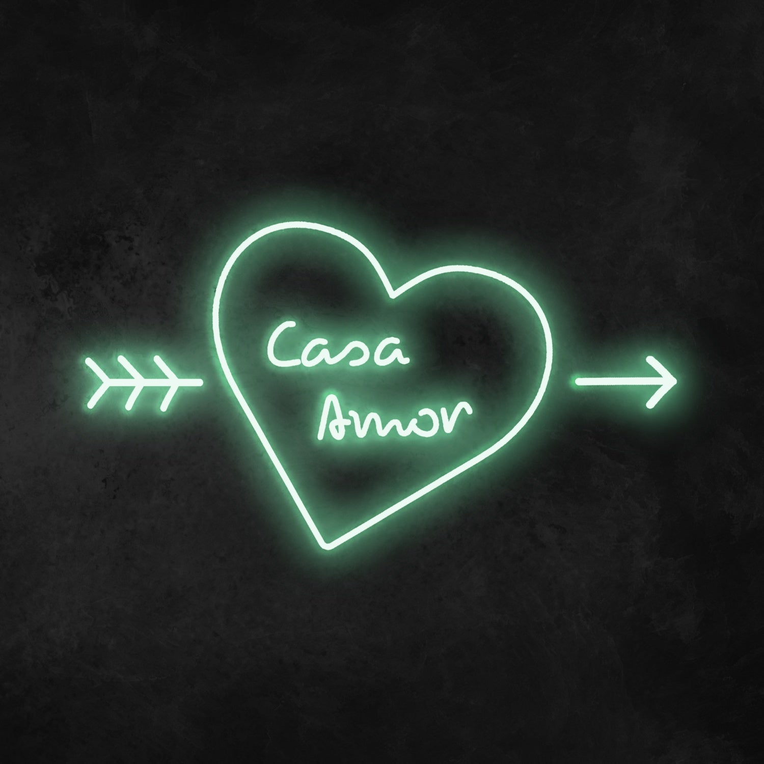 Customize Casa Amor Heart Neon Sign | Shineneon