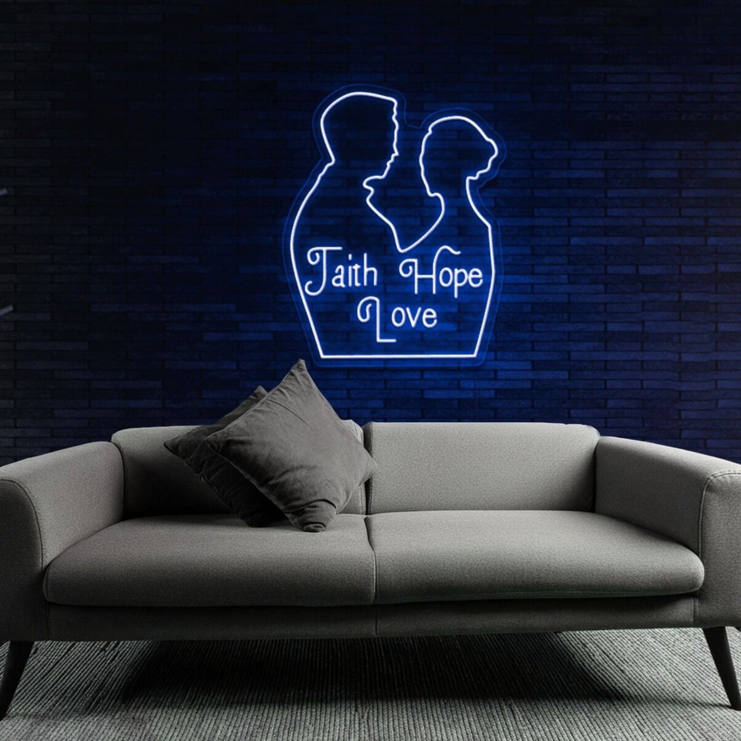 Customize Faith Hope Love Wedding Decor Neon Sign | Shineneon
