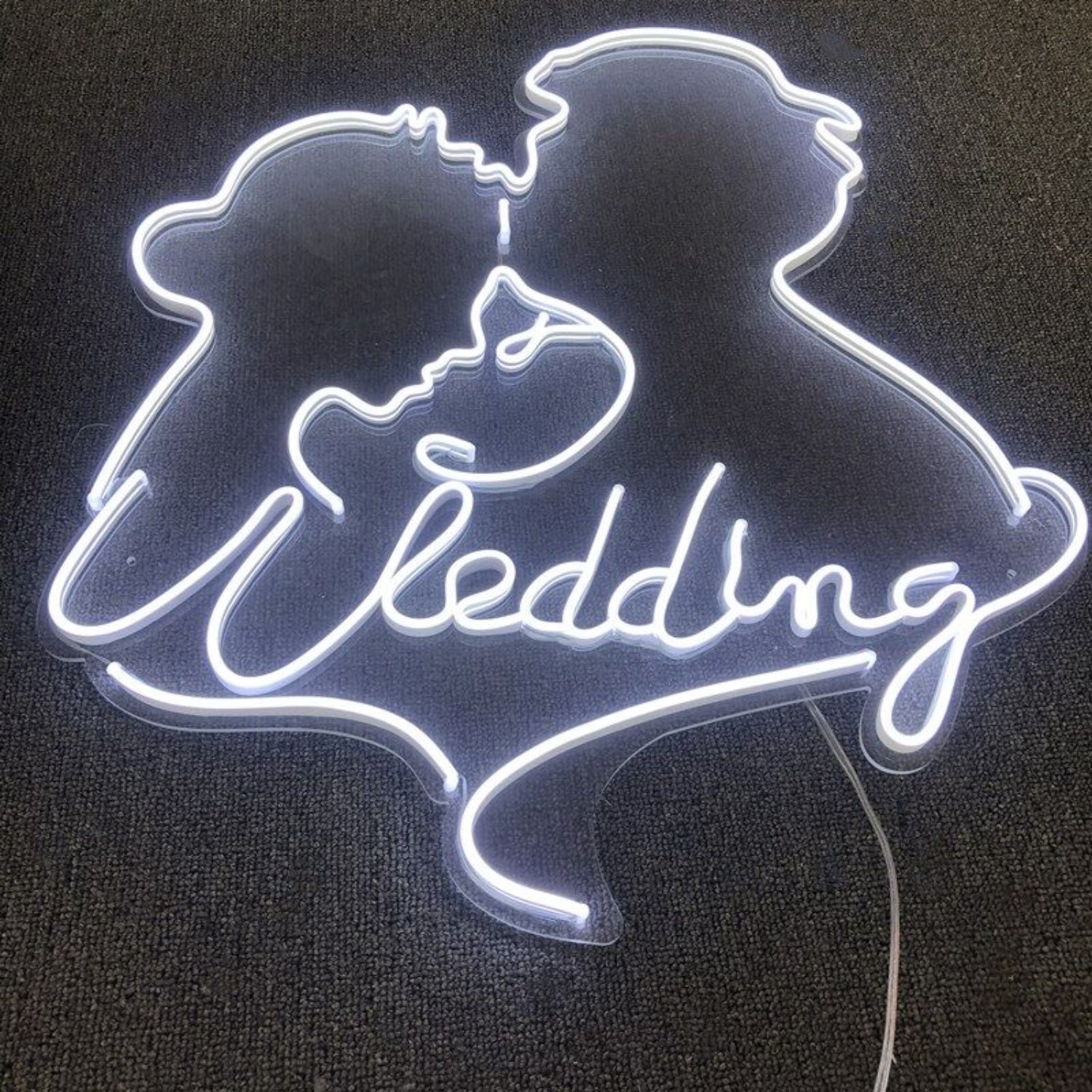 Customize Groom Kissing Brides Forehead Style 1 Neon Light | Shineneon